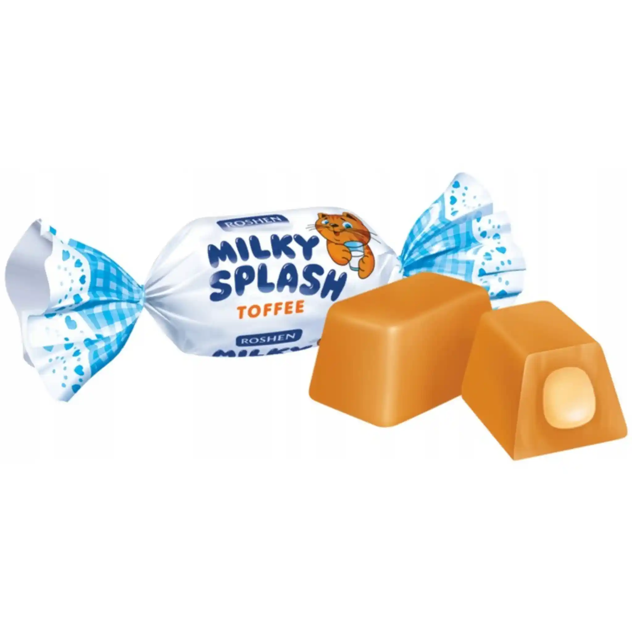 Roshen Karamely "Milky Splash", 1kg/5ks