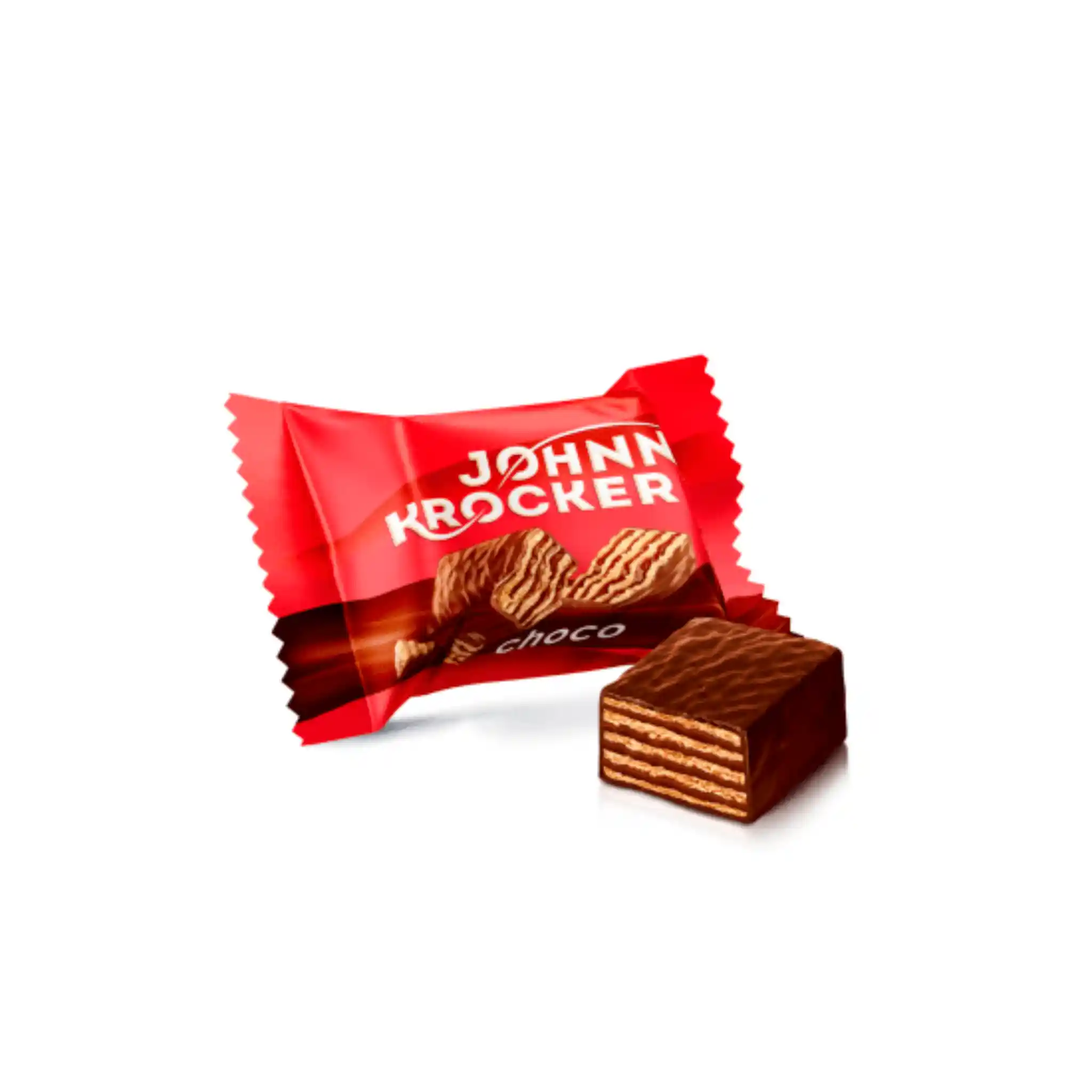 Roshen Bonbóny oplatkové "Johnny Krocker choco" čokoladové, 1kg/4kg