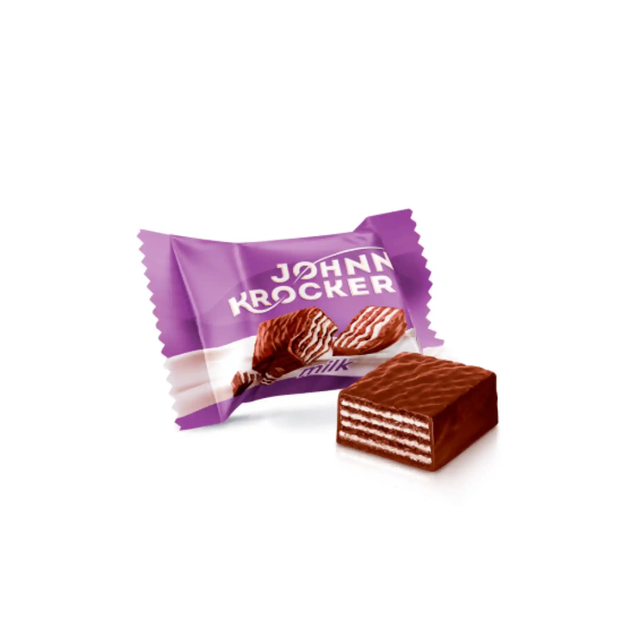 Roshen Bonbóny oplatkové "Johnny Krocker milk" mléčné,  1kg/4kg