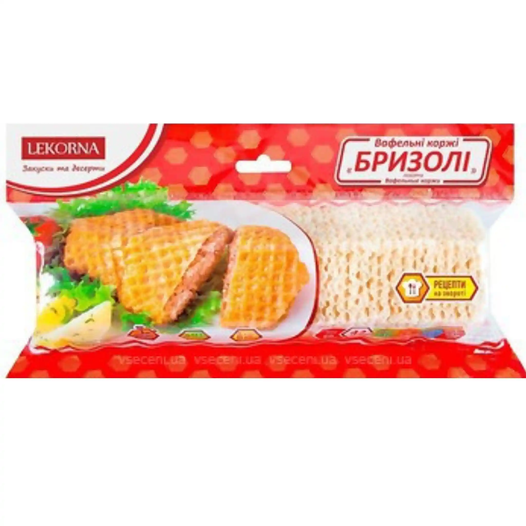 TM Lekorna Oplatkové korpusy  "Brizoli", 50g/15ks