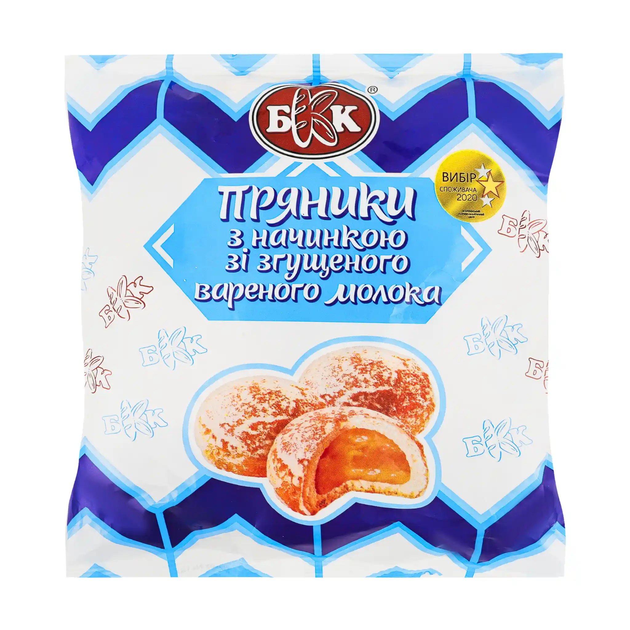 KBV Perníky s náplní z karamelizovaného kondenzovaného mléka, 240g /24ks