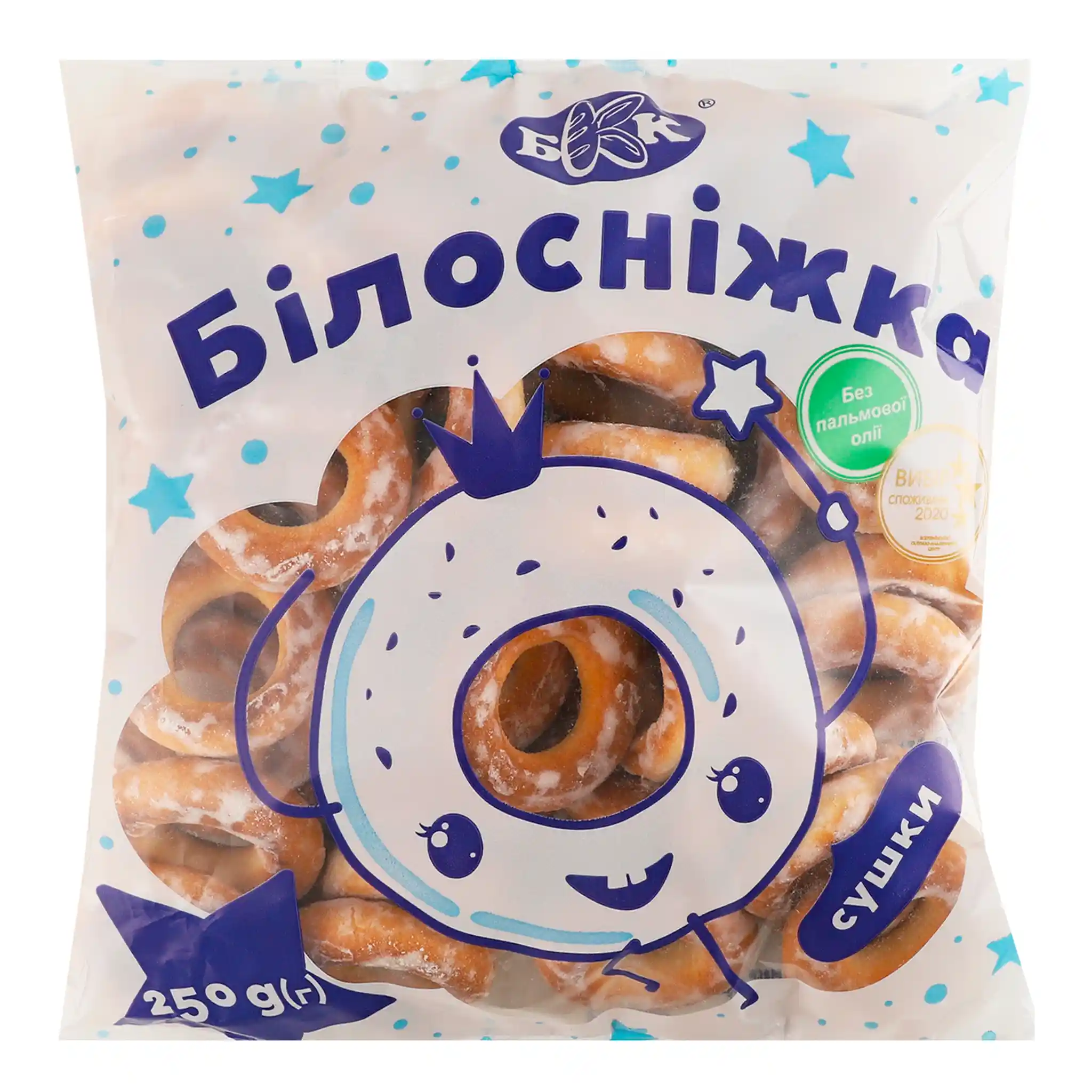 KBV Preclíky "Bělosněžka" v cukrové polevě, 250g /24ks