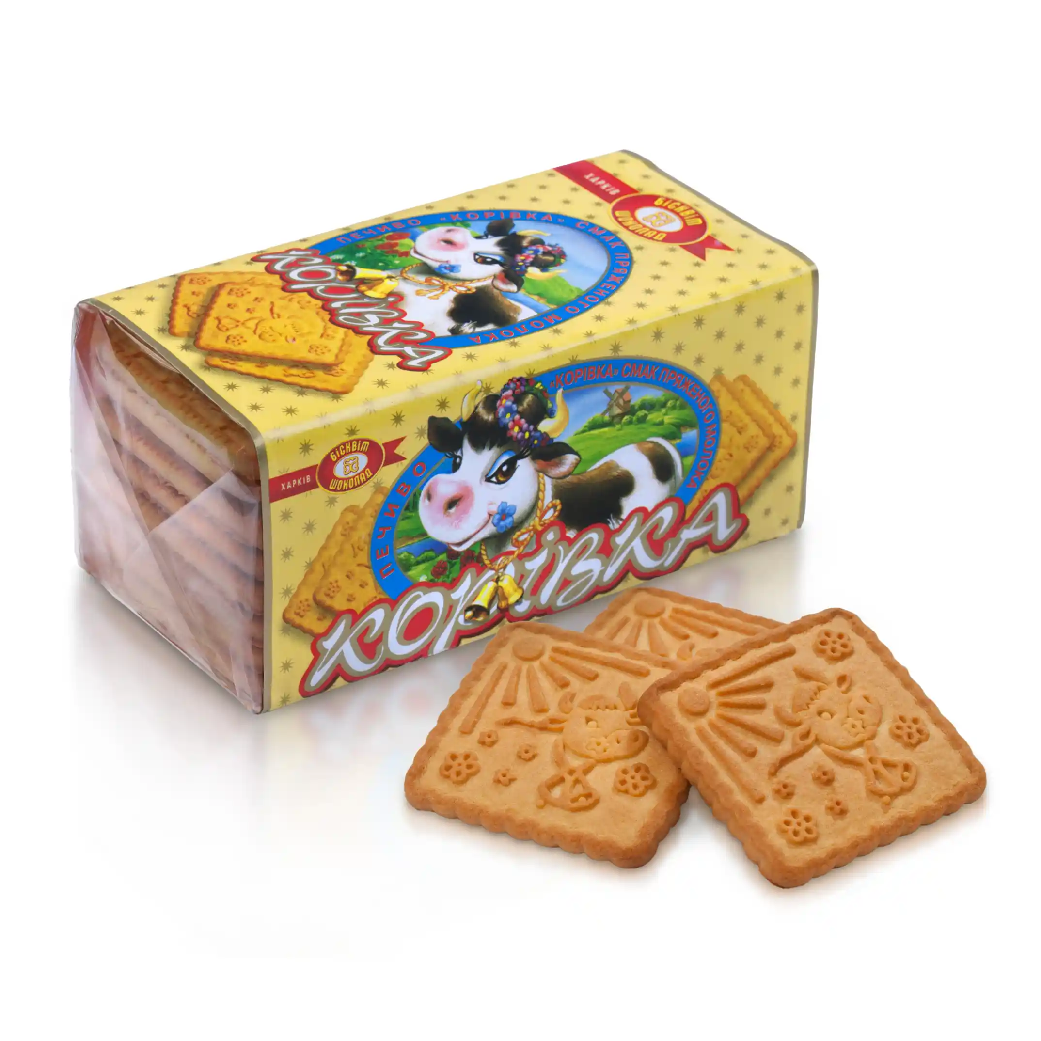 HBK Sušenky "Kravka" s příchutí přepuštěného mléka, 180g/30ks