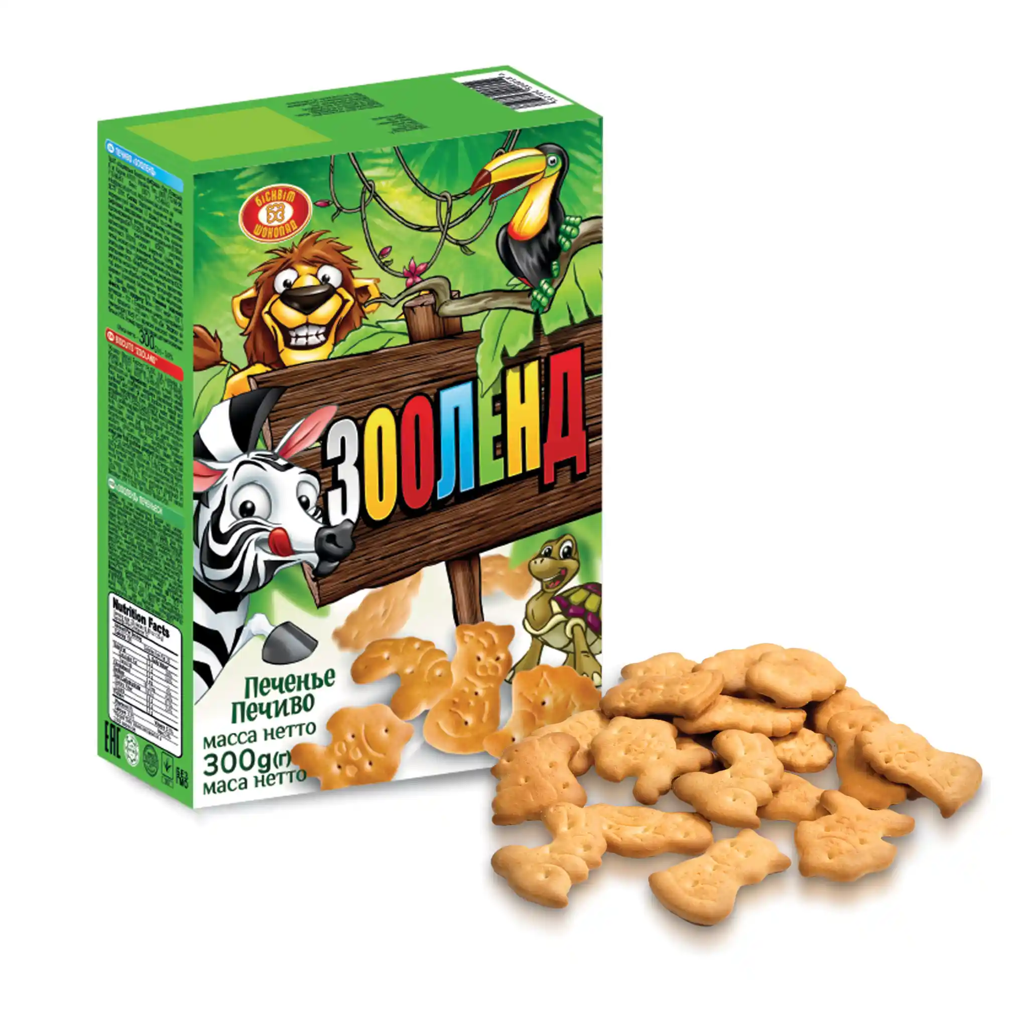 HBK Sušenky "Zooland", 300g/12ks