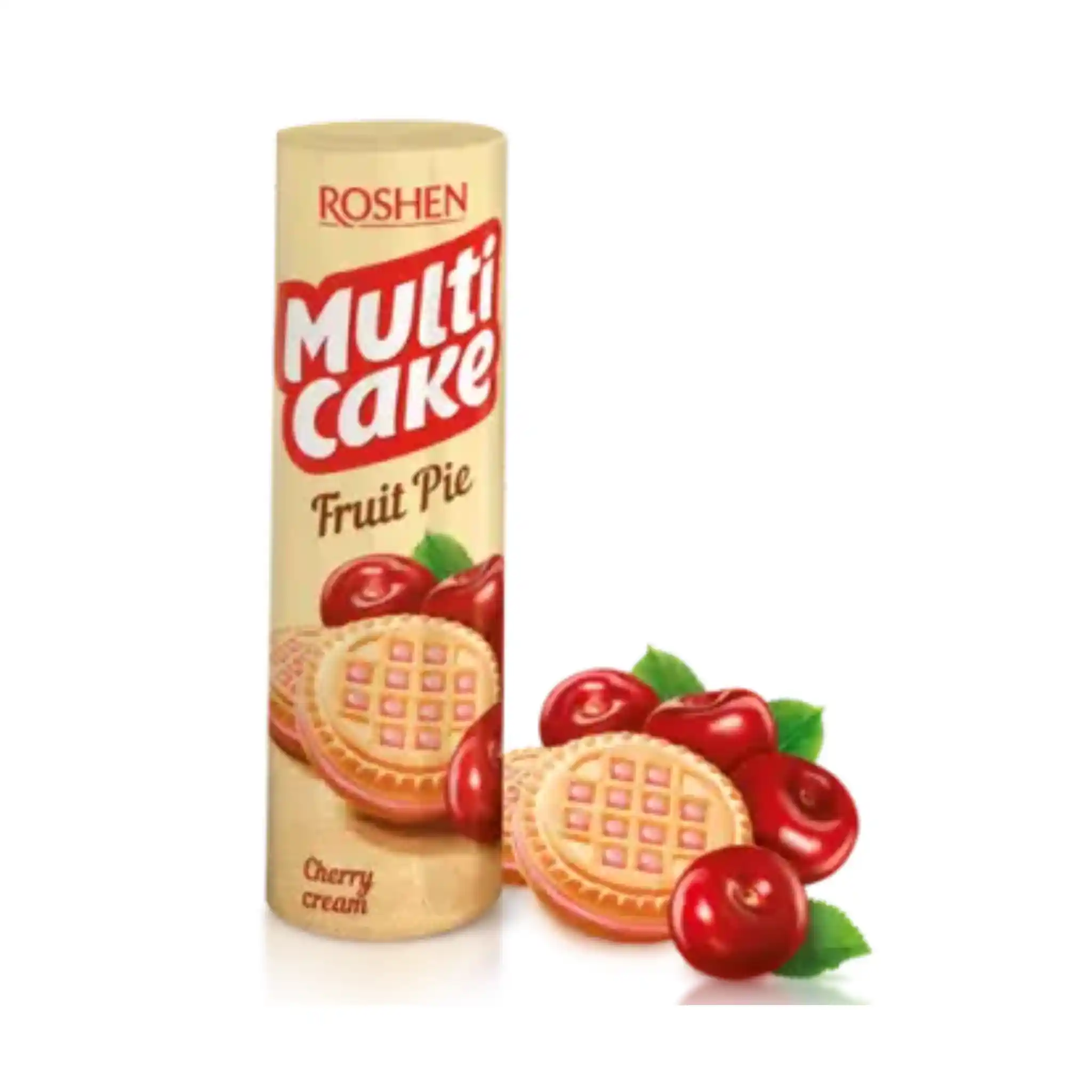 Roshen Sušenky "Multicake" s náplní "Višnový krem", 180g/28ks
