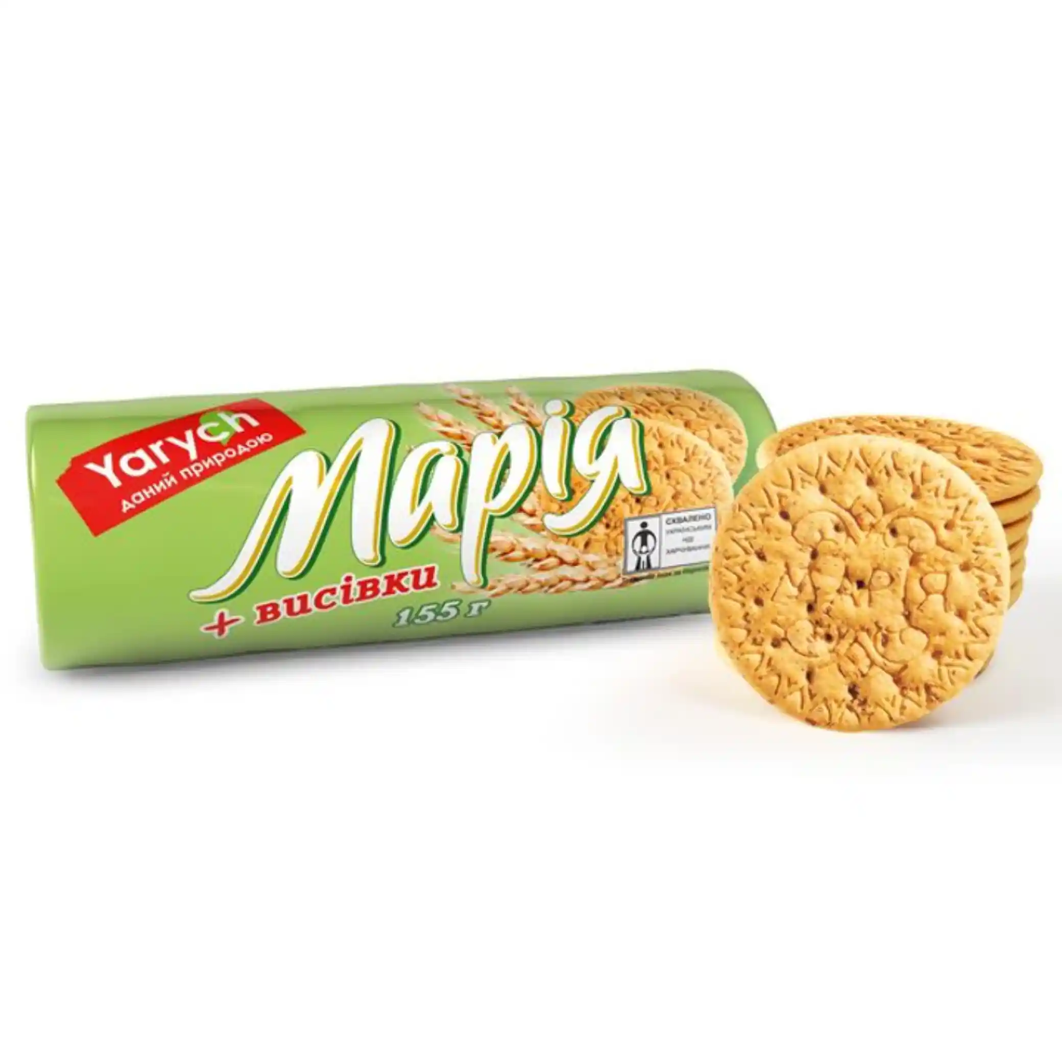 Yarych Sušenky „Maria s otrubami “, 155g/35ks