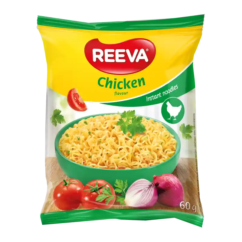 Reeva Instantní nudle kureci, 60g/60ks