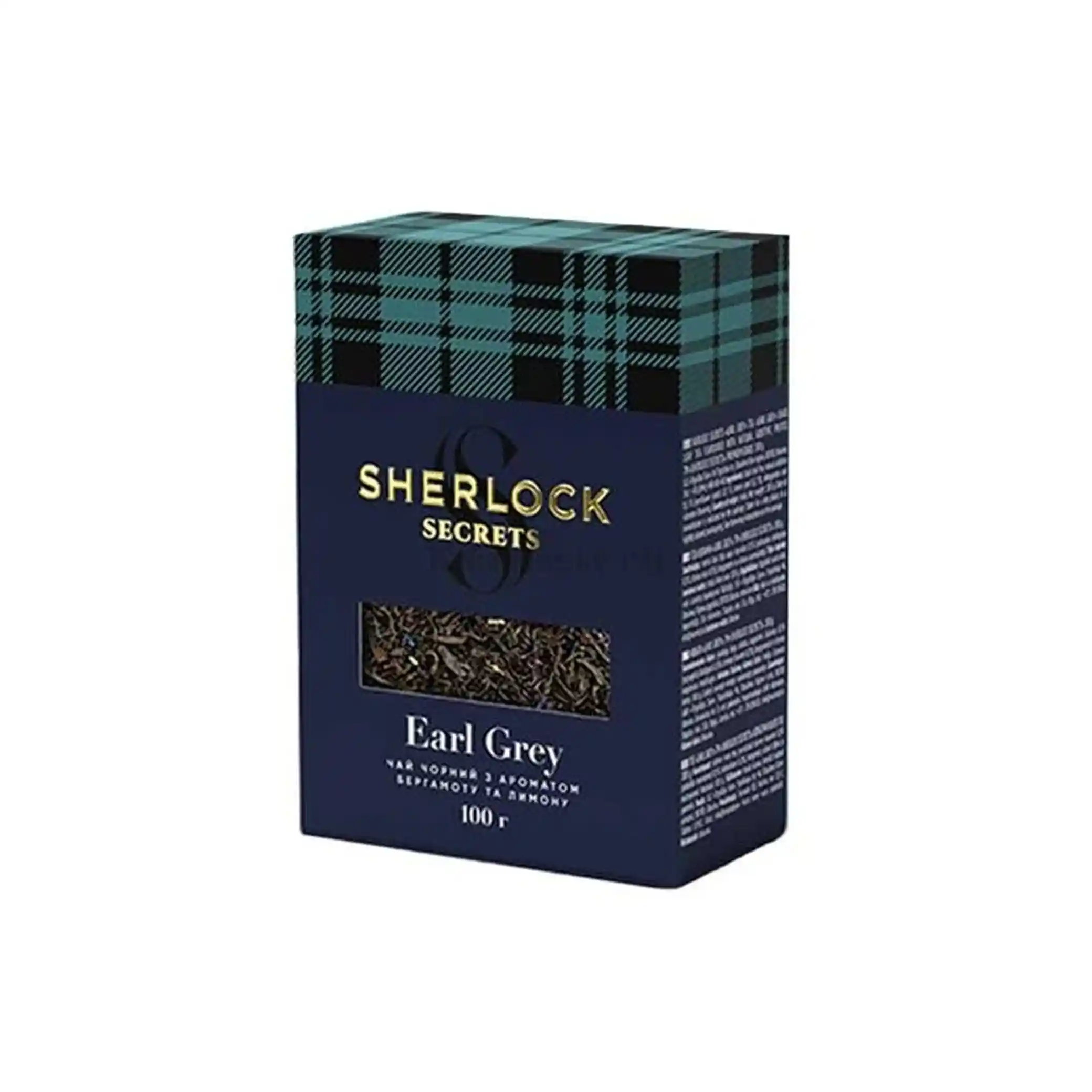 Sherlock Secrets Černý čaj „Earl Grey“ s bergamotem 100 g/ 14 ks