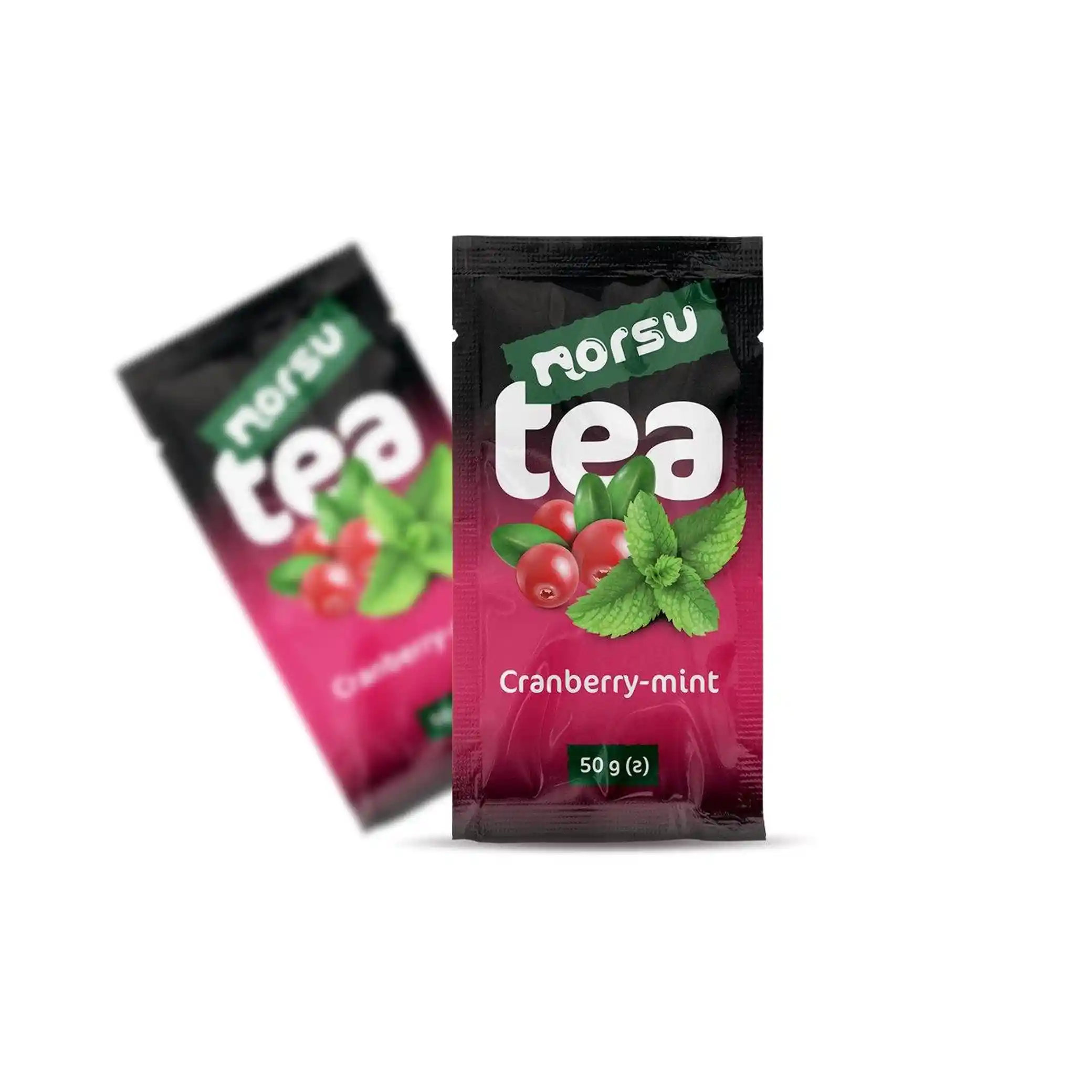 Norsu Koncentrát nápoje „Čaj Brusinka-máta“ 50g/12ks