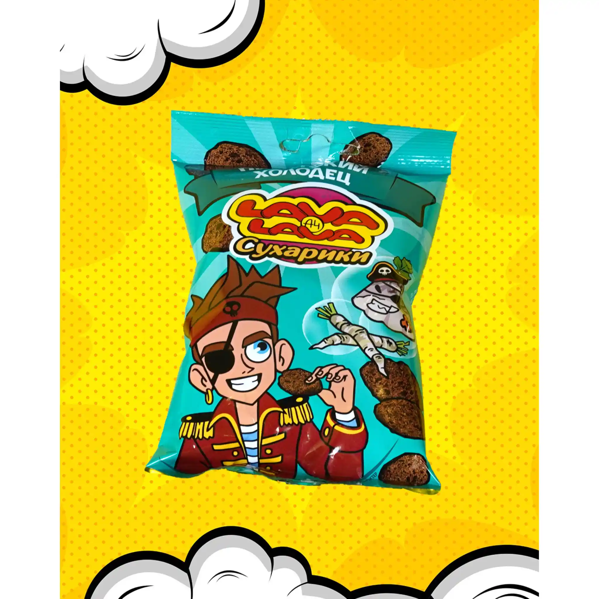 LL Suchariky s příchutí sulcu s křenem, 30g /48 ks