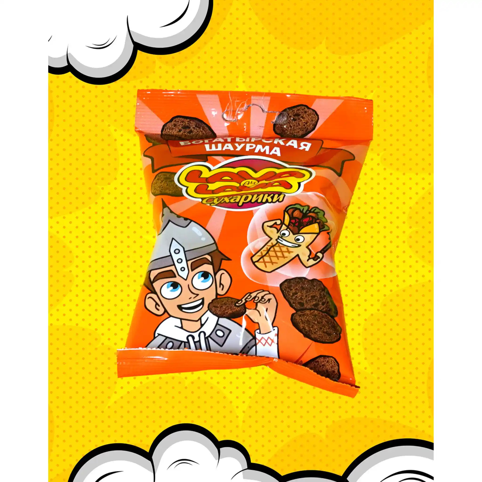 LL Suchariky s příchutí kebabu, 30g /48 ks