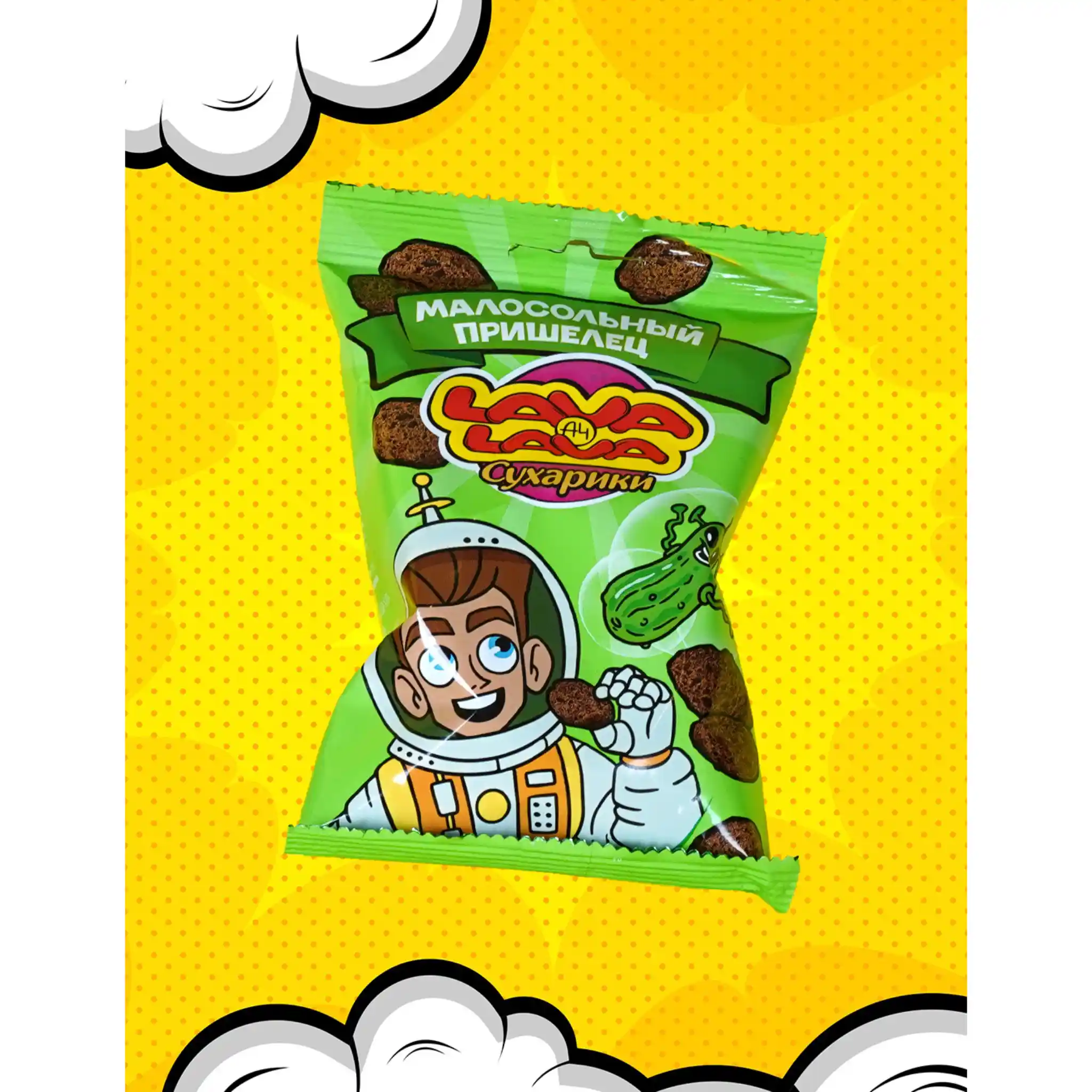 LL Suchariky s příchutí máloslánéch okurek, 30g /48 ks