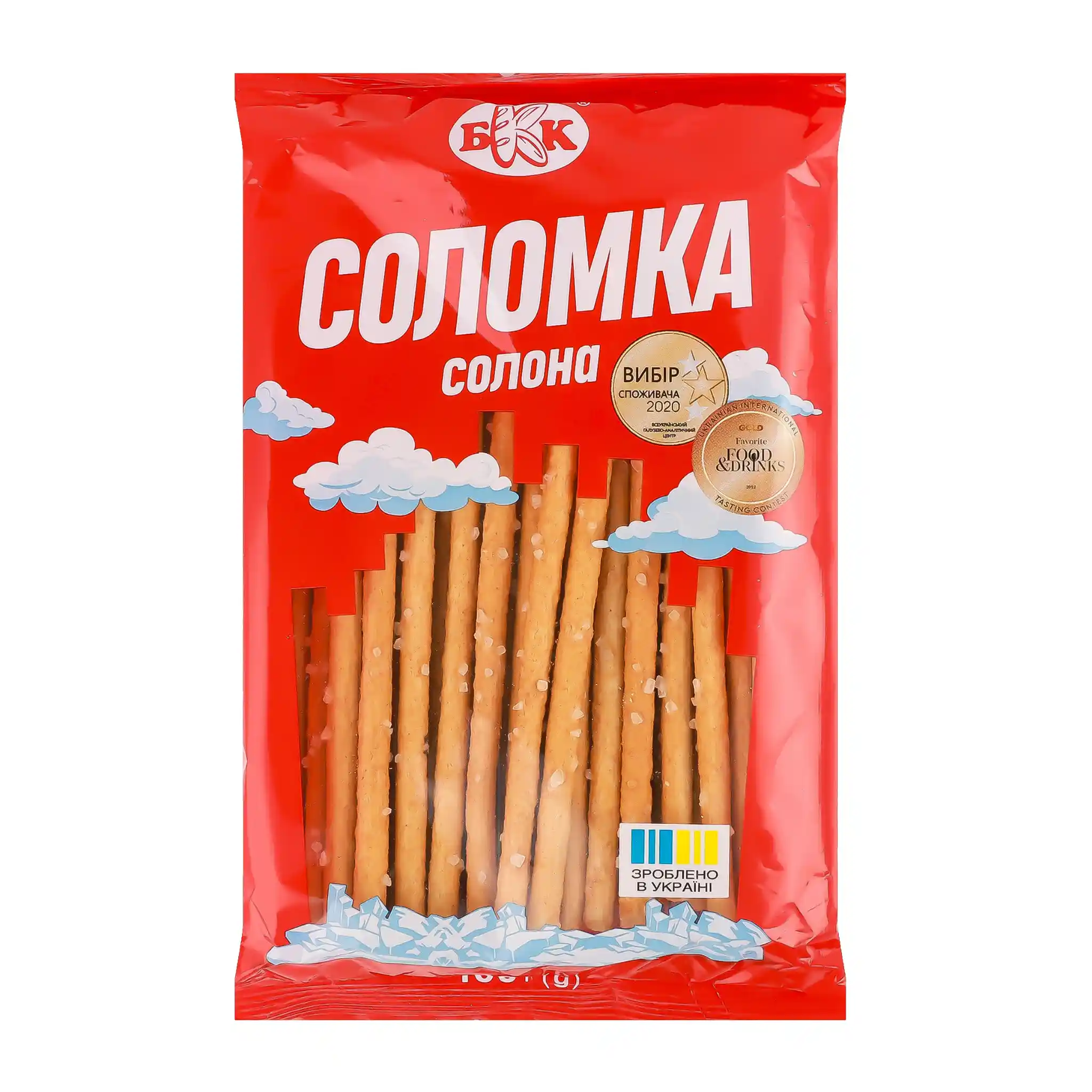 KBV Slámka sladká "Chrumtik", 100g/41ks