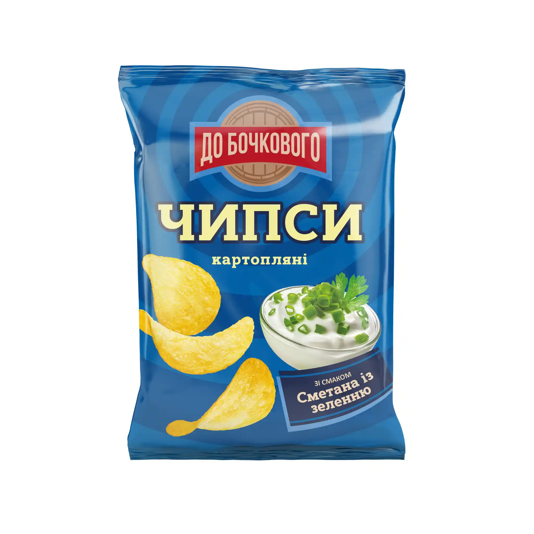 Flint Do bochkovogo Chipsy s příchutí zakysané smetany a bylinek, 100g /16 ks