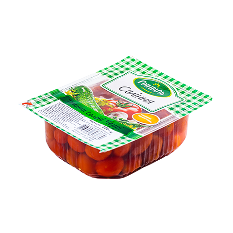 TM Grinvil Nakládana rajčata cherry, 550g/24ks