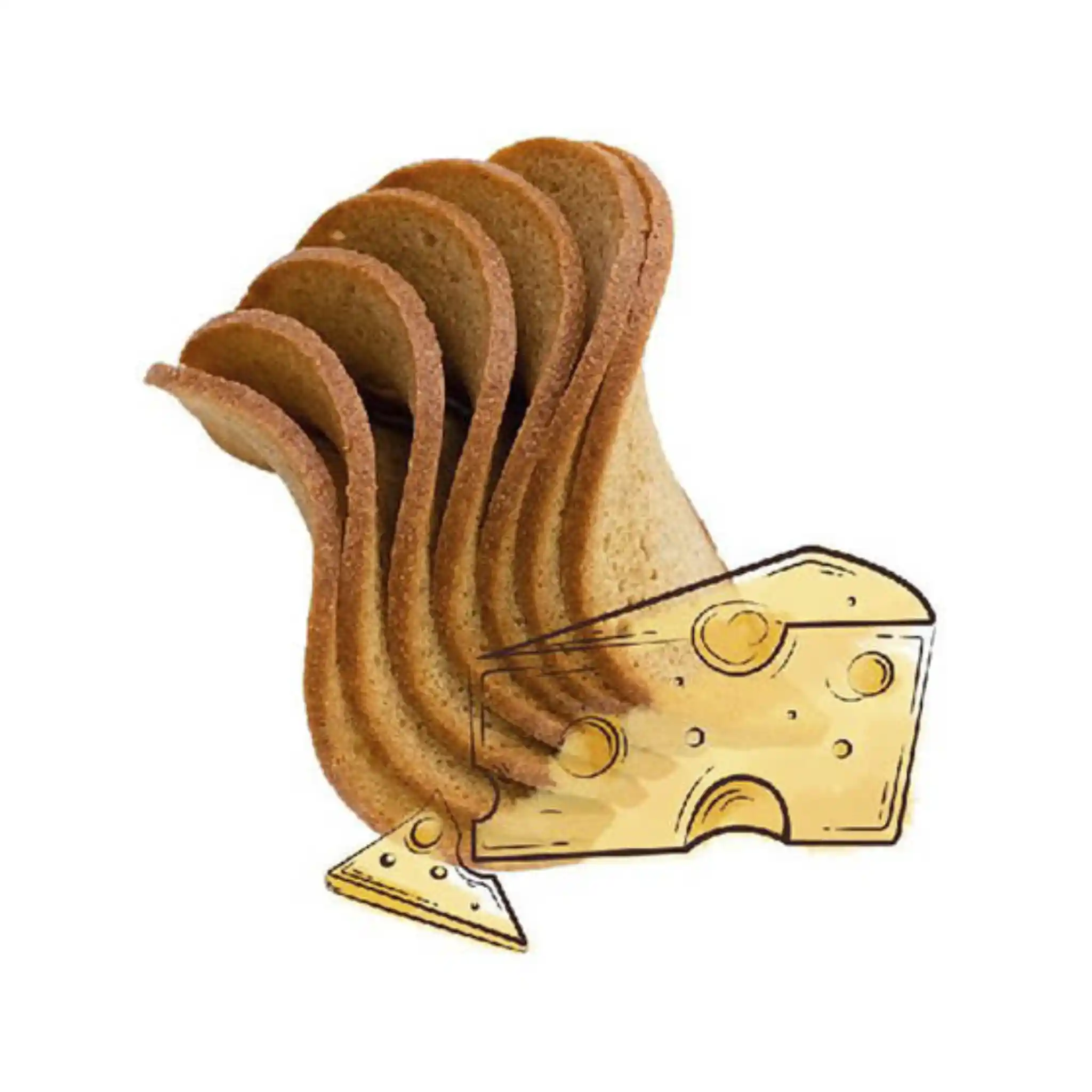 Hv Krutony se sýrem "Chvilasti" original, 75g/15 ks