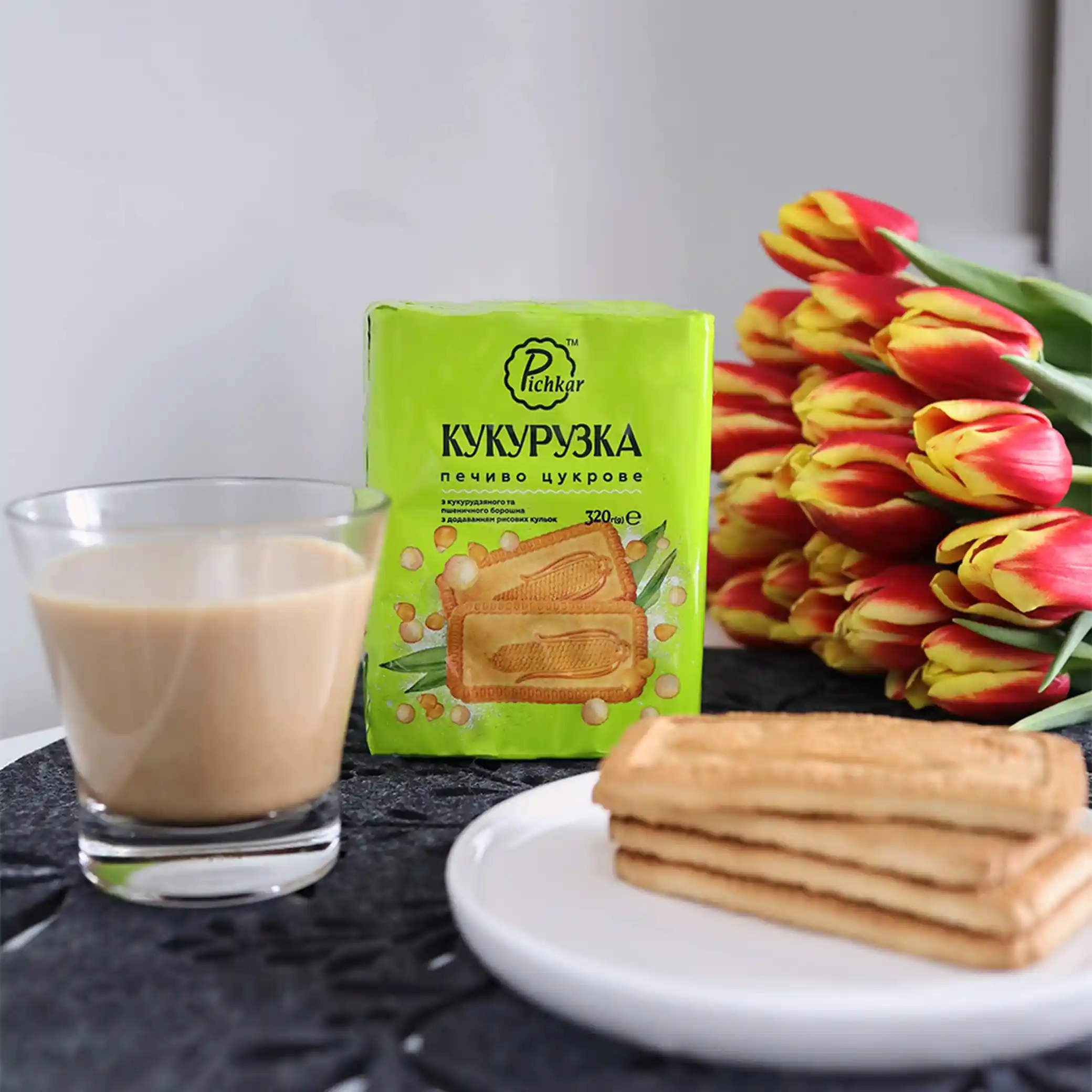 Pičkar Cukrové sušenky „Corny“ 320 g / 21 ks