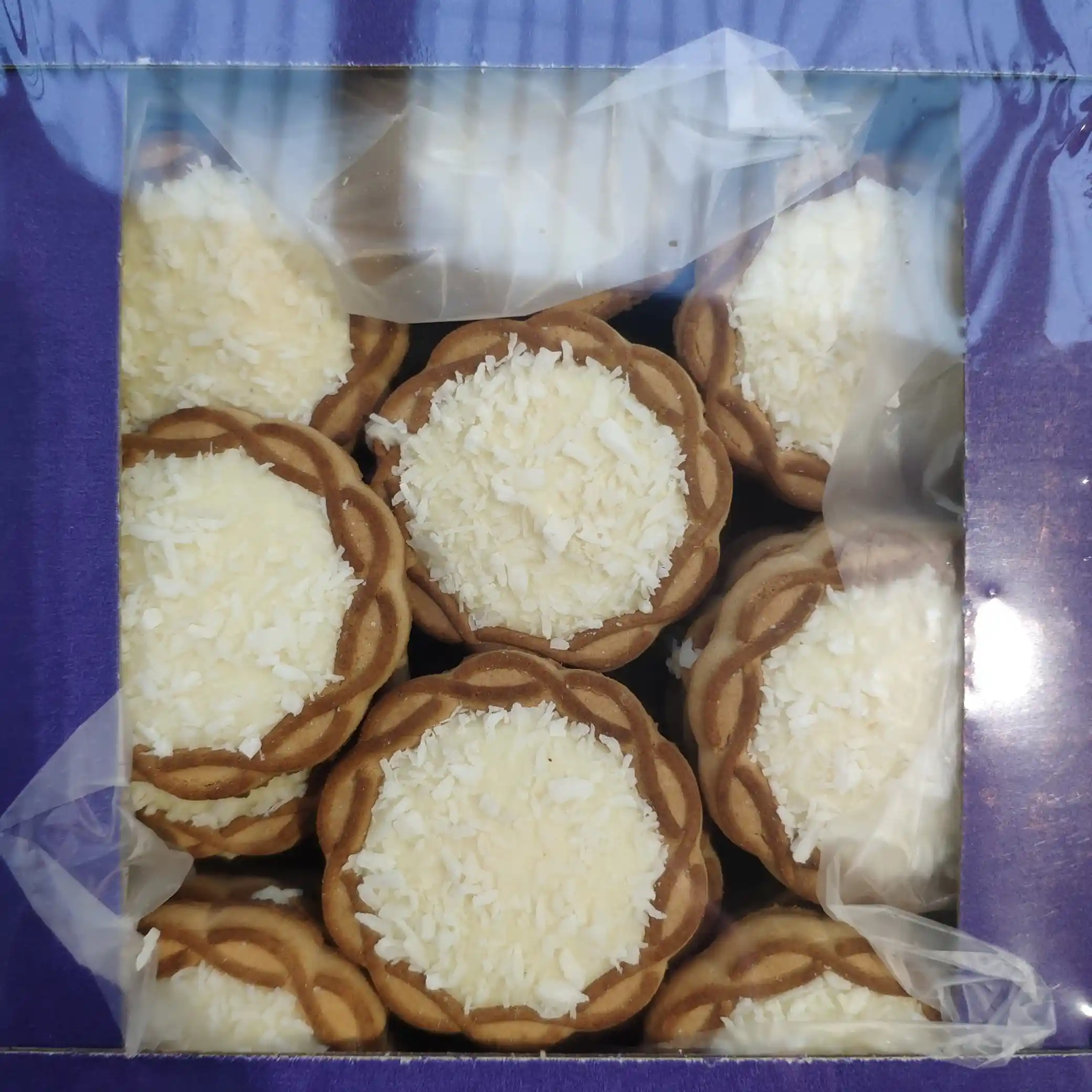 Pičkar Cukrové sušenky „Polly“ zdobené kokosem, 450g