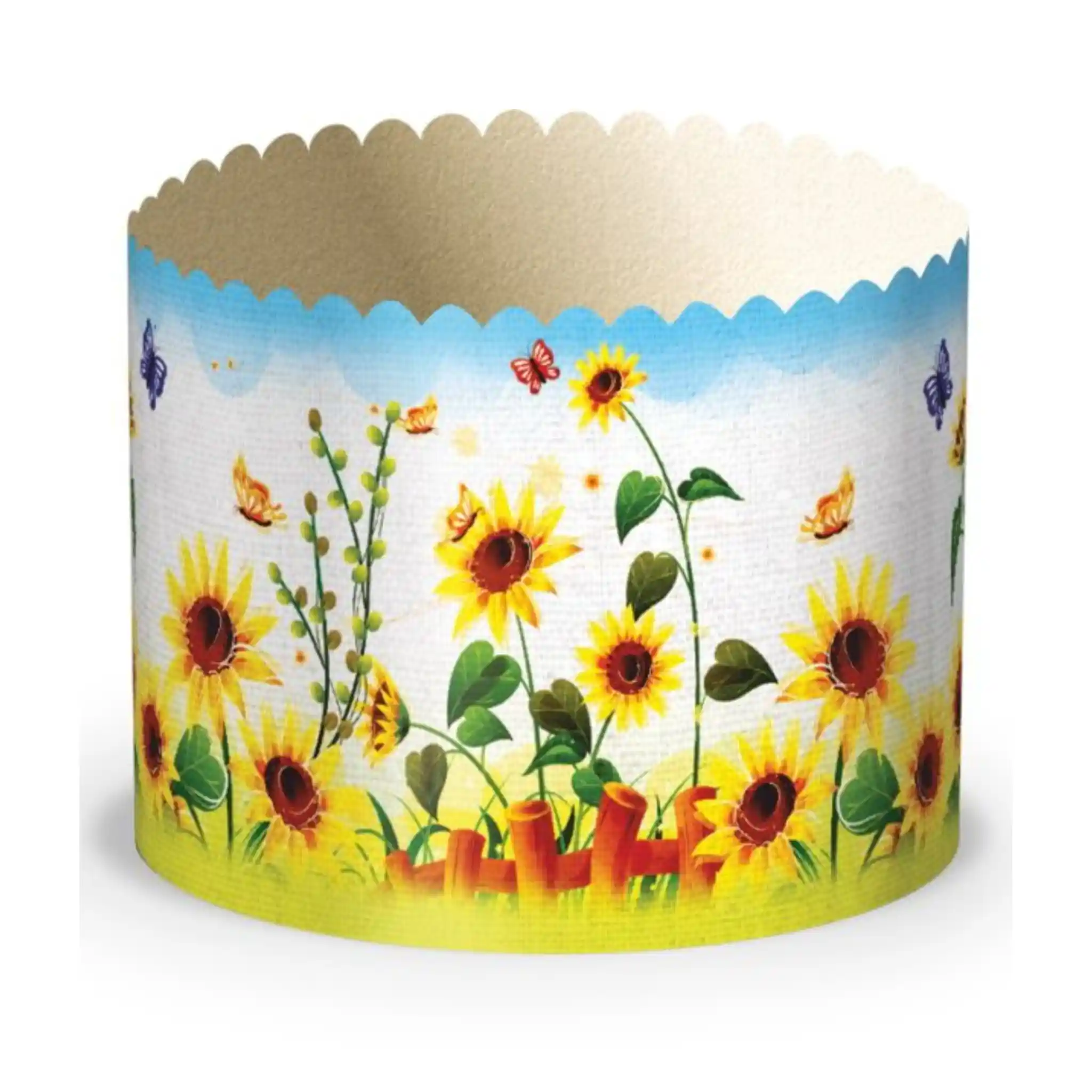 Formičky papirové na kulič "Kviti №3", d 110/ 50ks