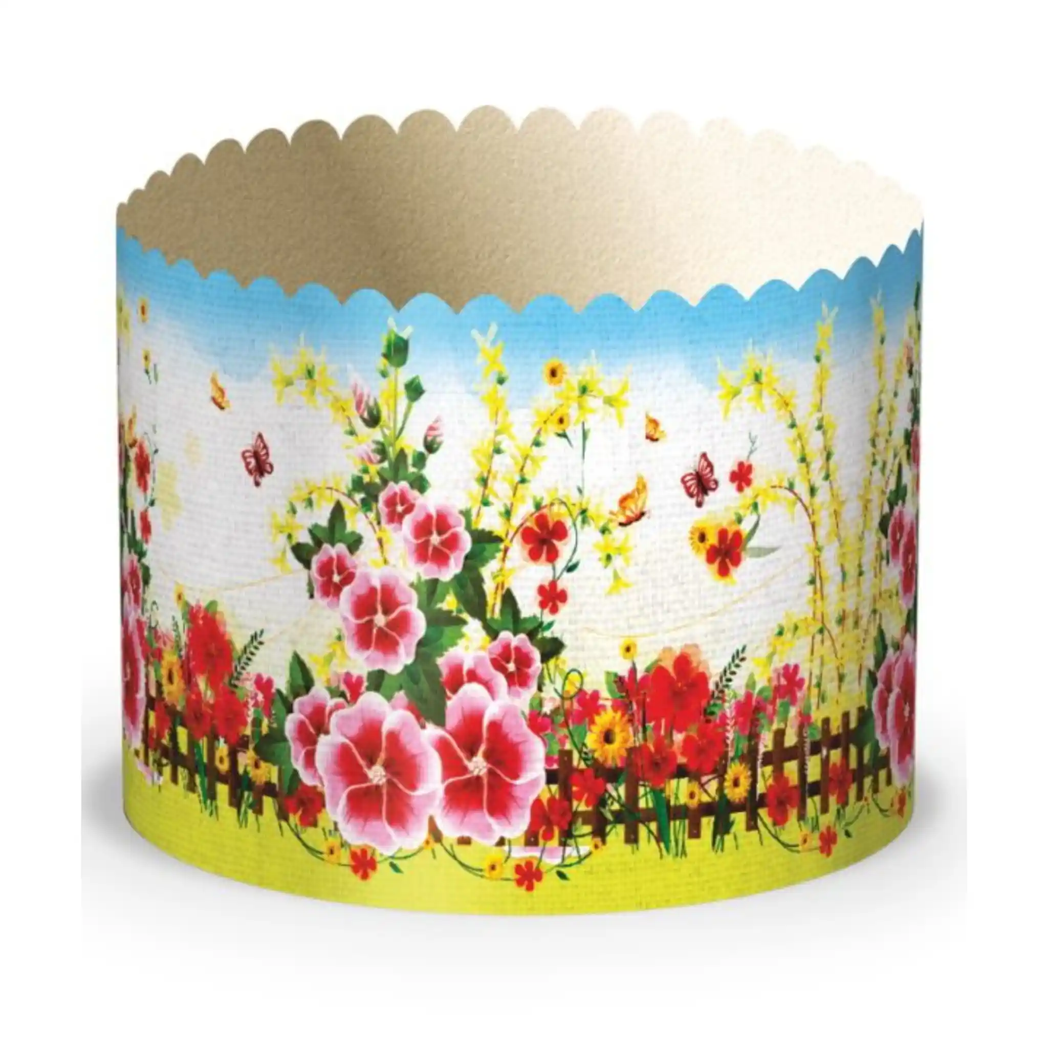 Formičky papirové na kulič "Kviti №4", d 110/ 50ks