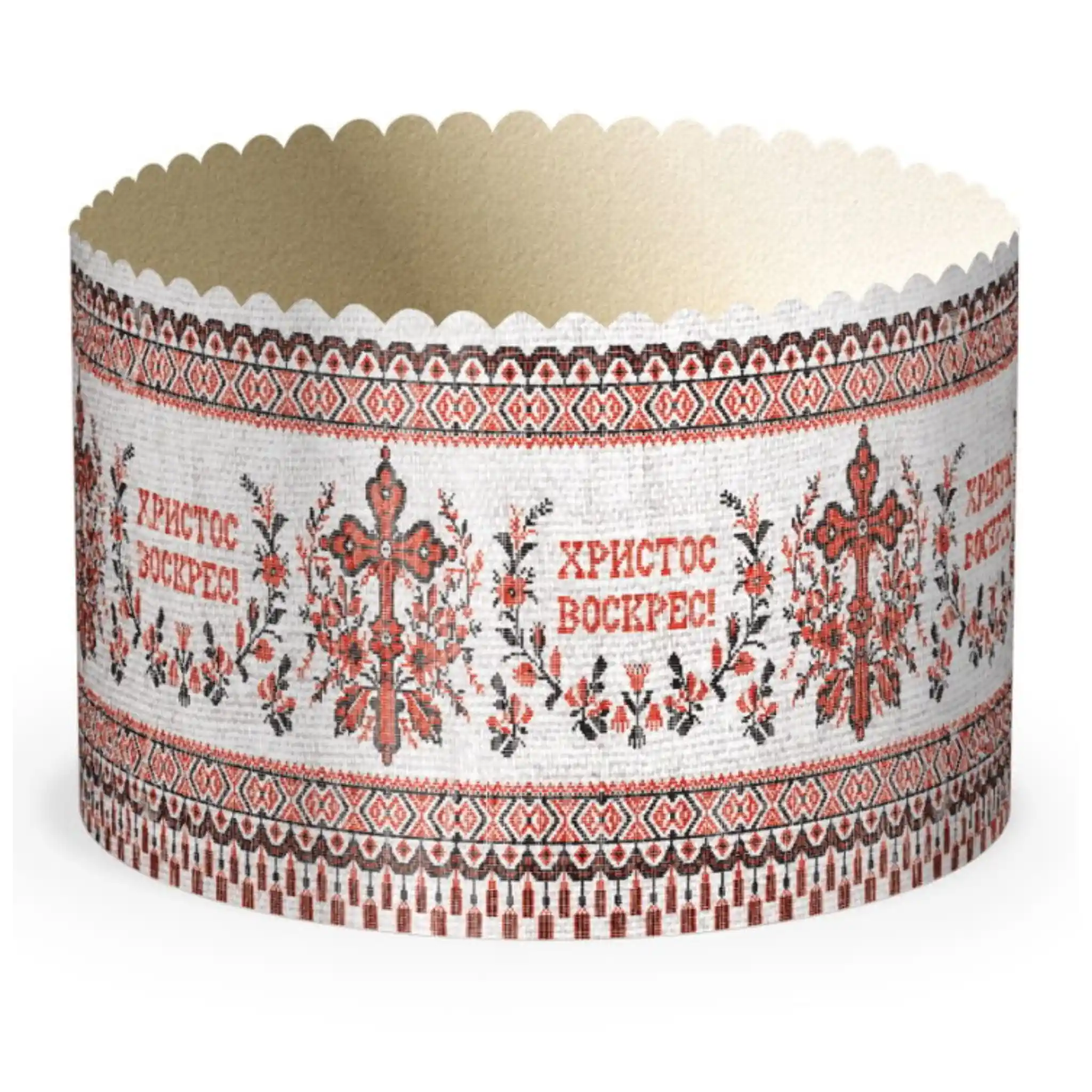 Formičky papirové na kulič "Vyšivanka №4", d 110/ 50ks