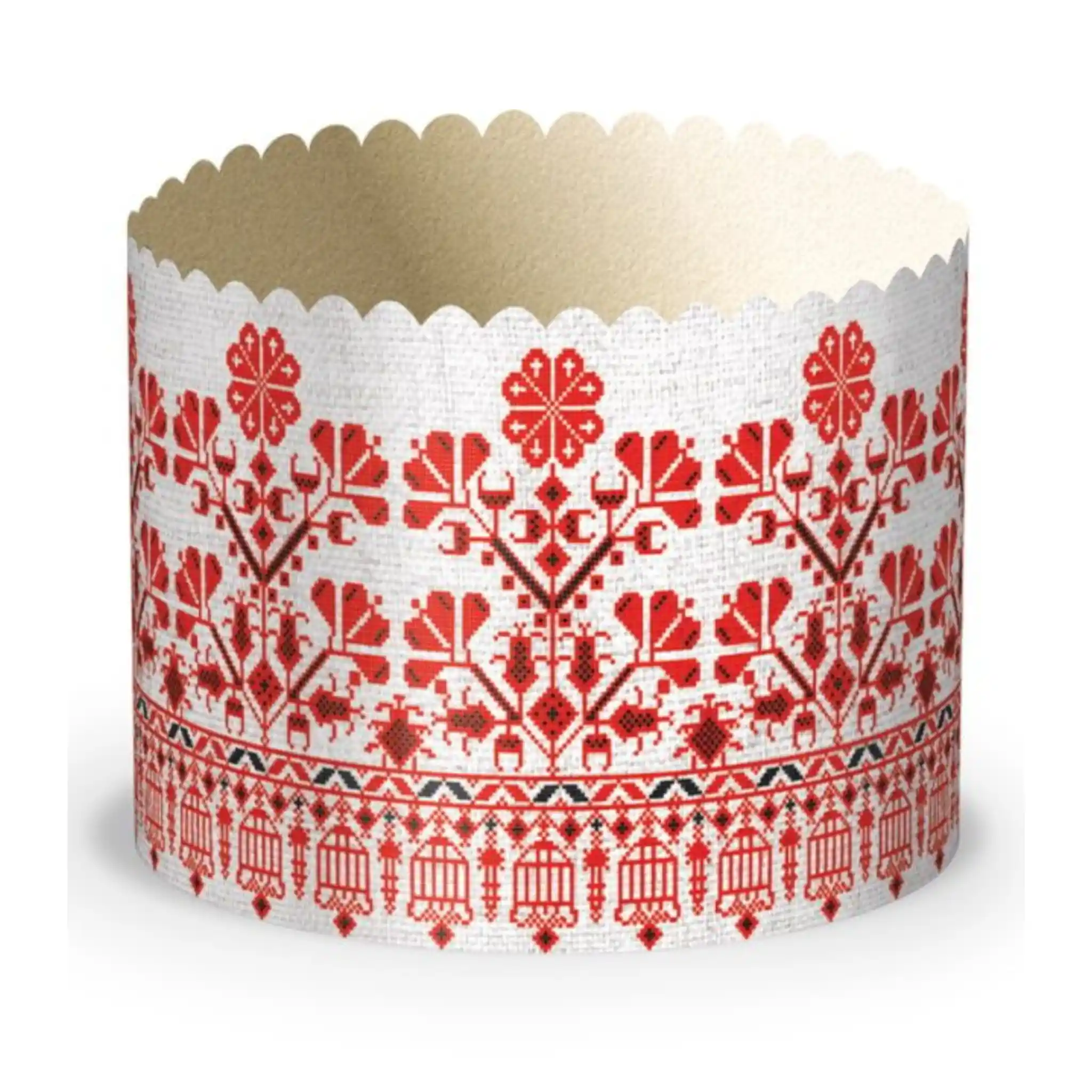 Formičky papirové na kulič "Vyšivanka №5", d 110/ 50ks