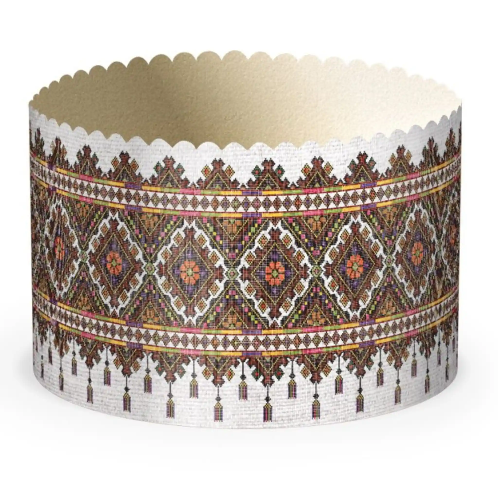 Formičky papirové na kulič "Vyšivanka №1", d 130/ 50ks