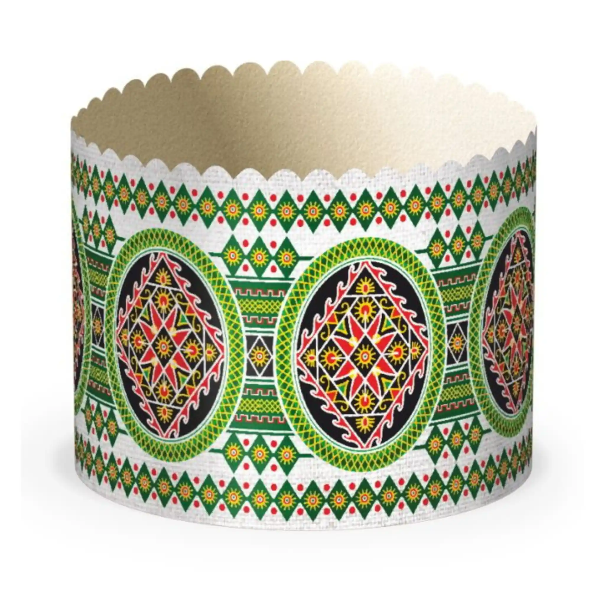 Formičky papirové na kulič "Vyšivanka №2", d 130/ 50ks