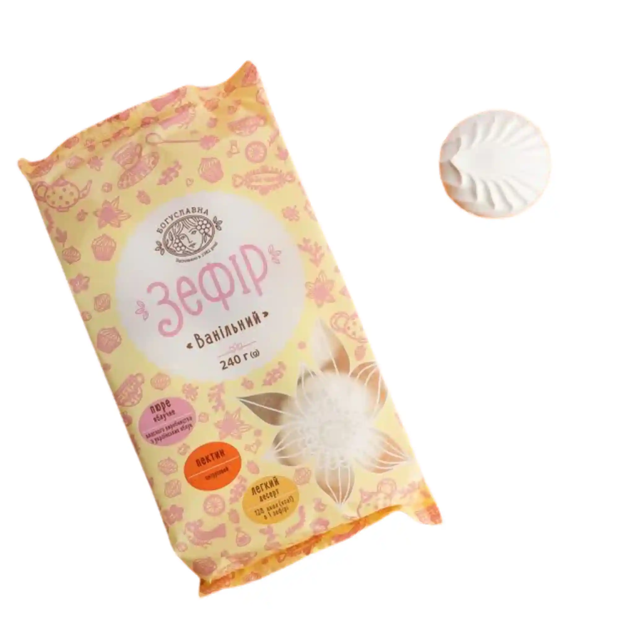 Boguslavna Zefír Vanilkový, 350g/10ks