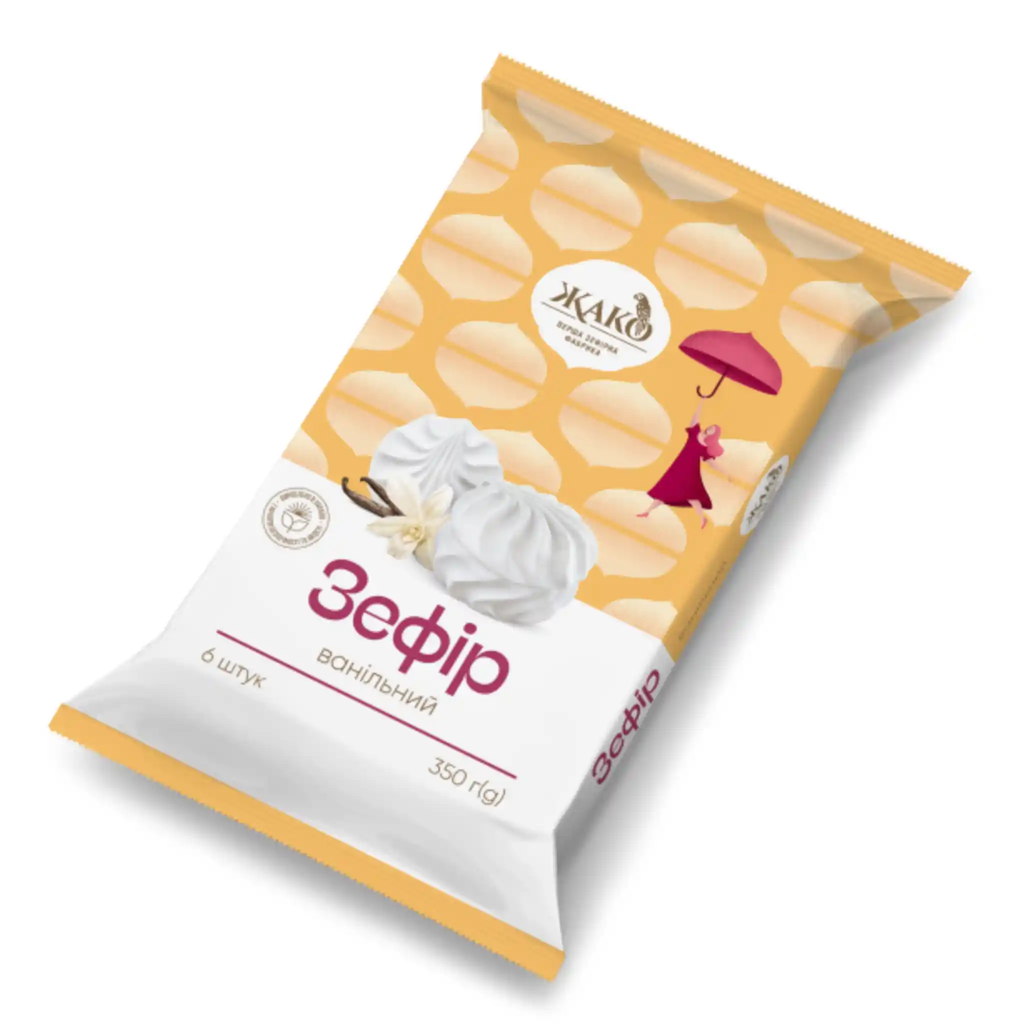 Žako Zefír Vanilkový, 350g/10ks