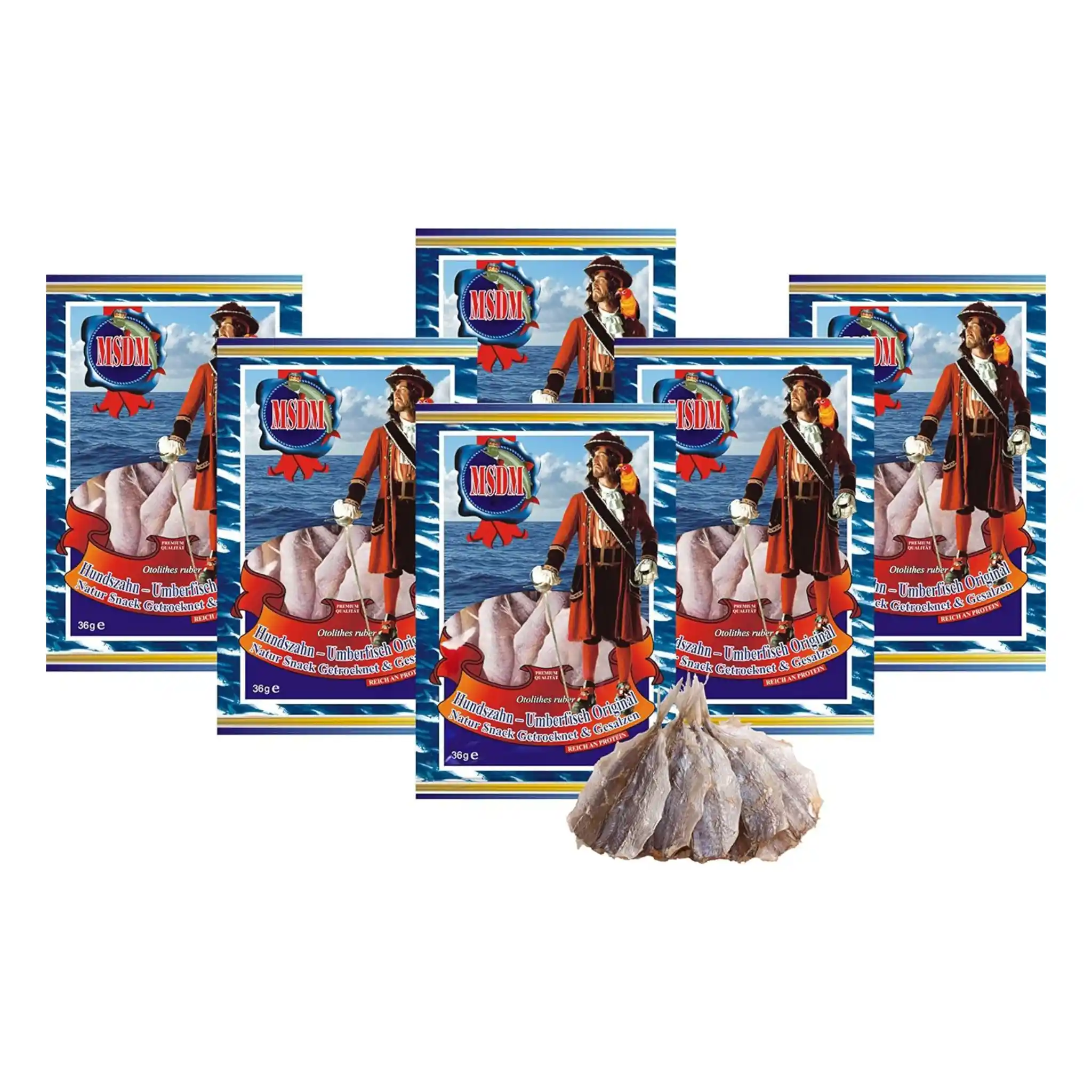 Pirát Suchá ryba Otolithes ruber (7000), 36 g/25ks