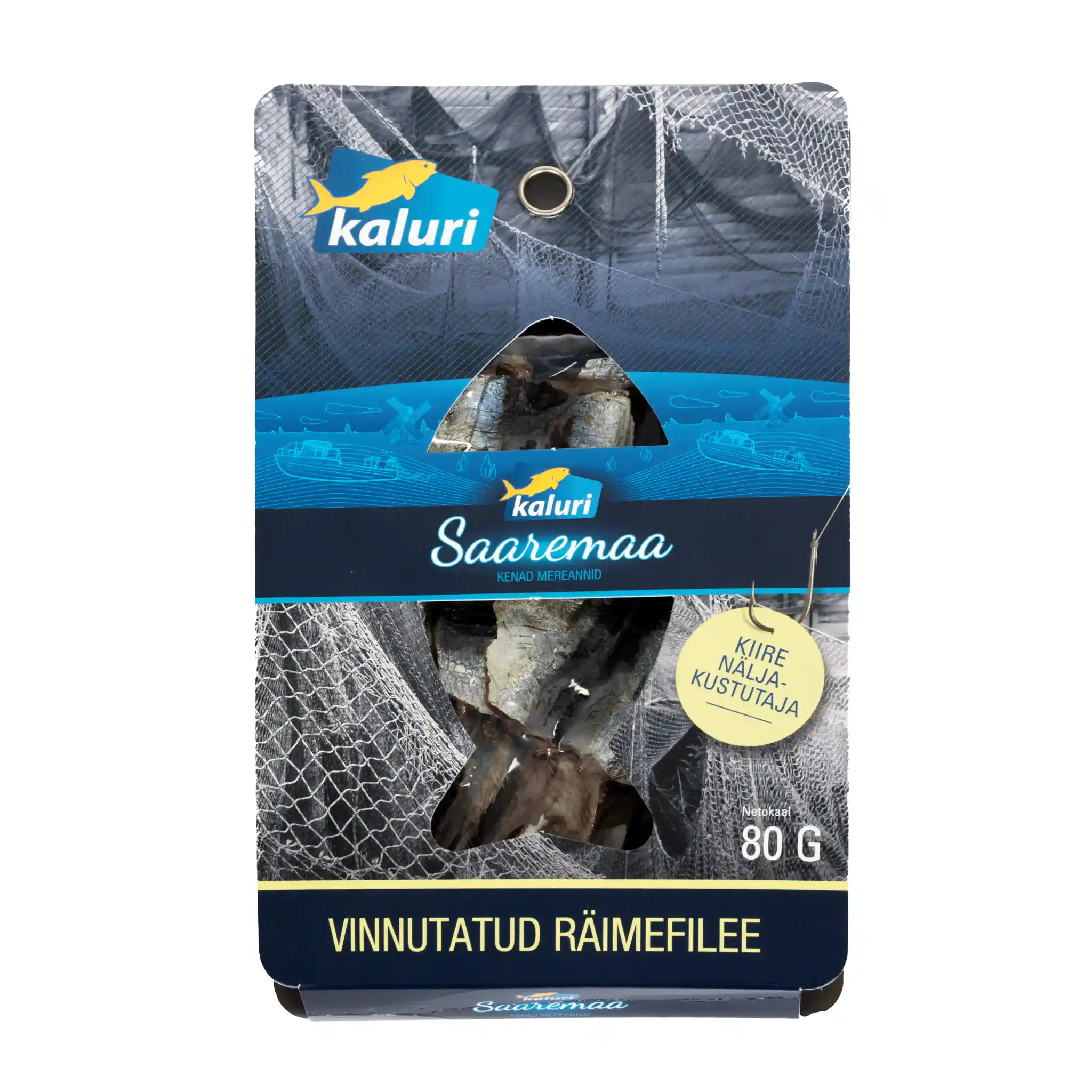 Ryba Filety z Baltského sledě sušené (Salaka) "Kaluri"(N), 80g/20ks