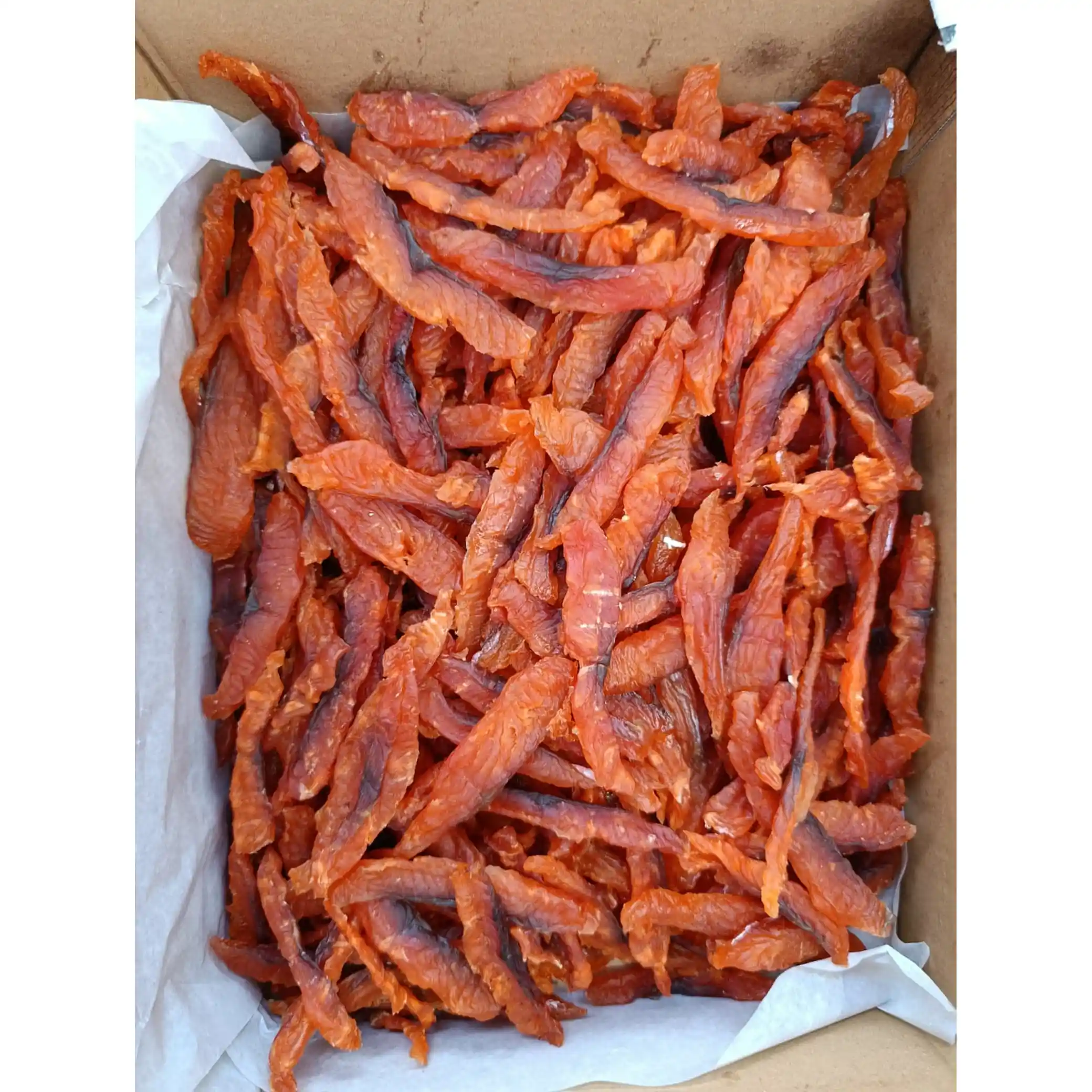 Fish prodact Premium Kousky lososa atlantského sušené (I), ±3 kg