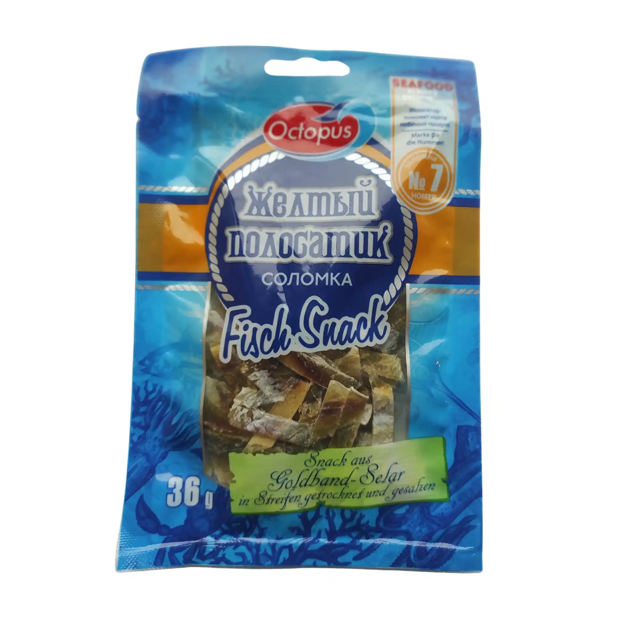 Oktopus Kranas žlutopásý (stavrida) poloska , 36g / 25ks