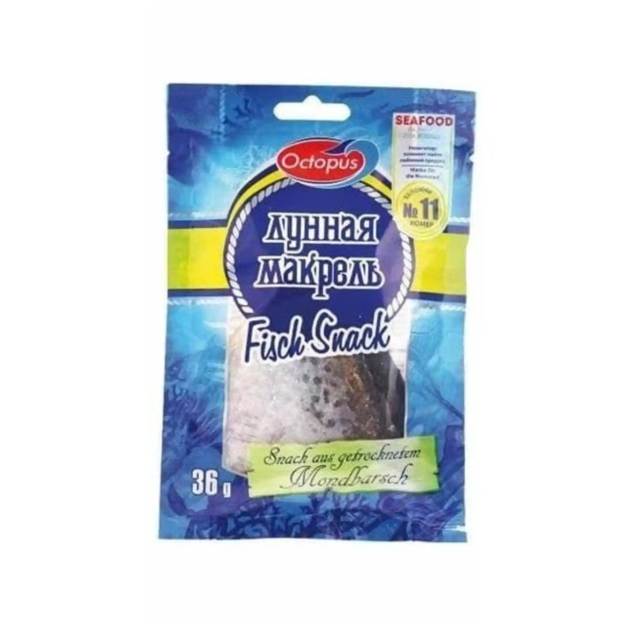 Oktopus Makrela měsíční sušená, 36g / 25ks