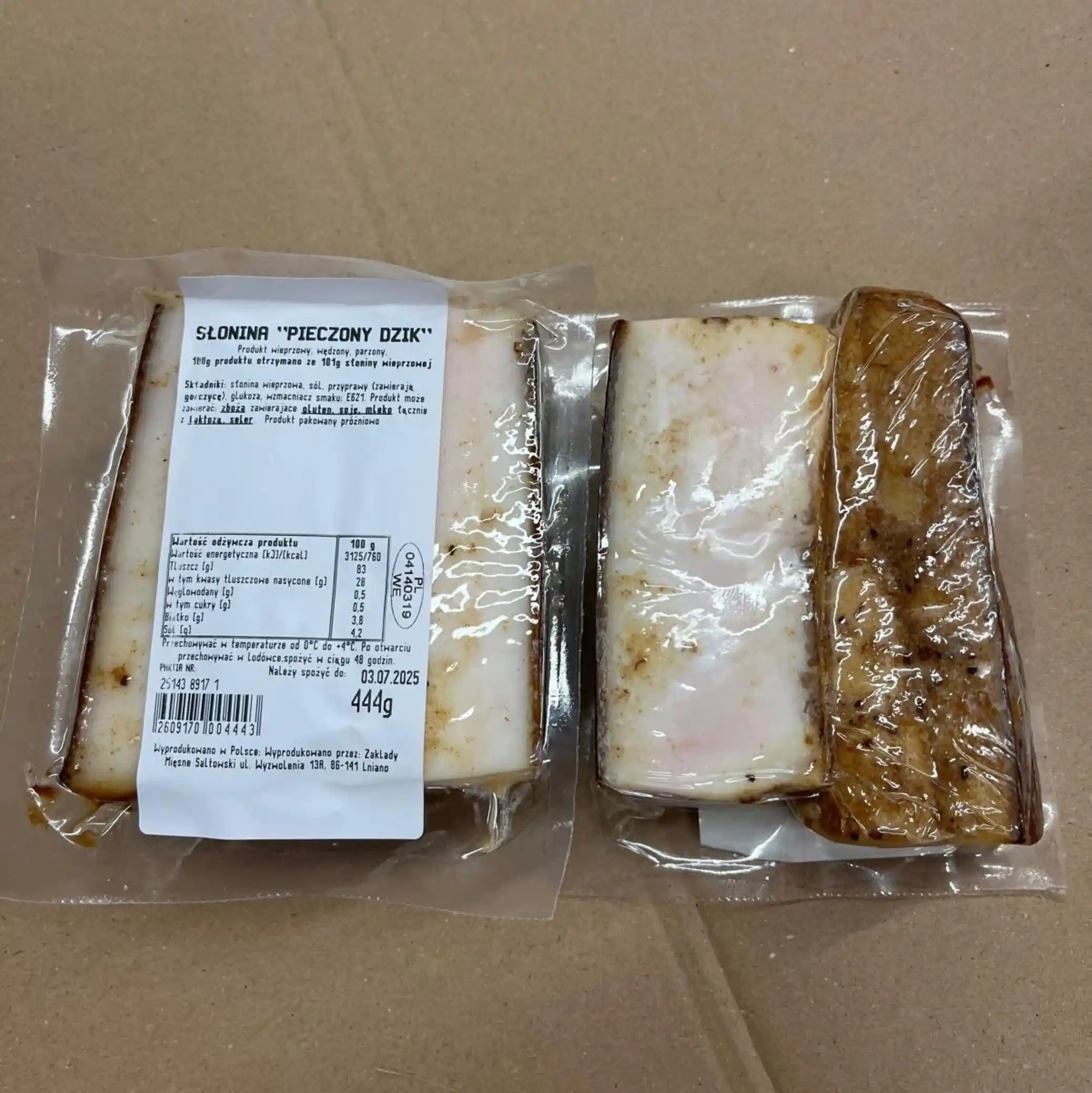 MK Saltovskij Špek "Pečený divočák", ±450g