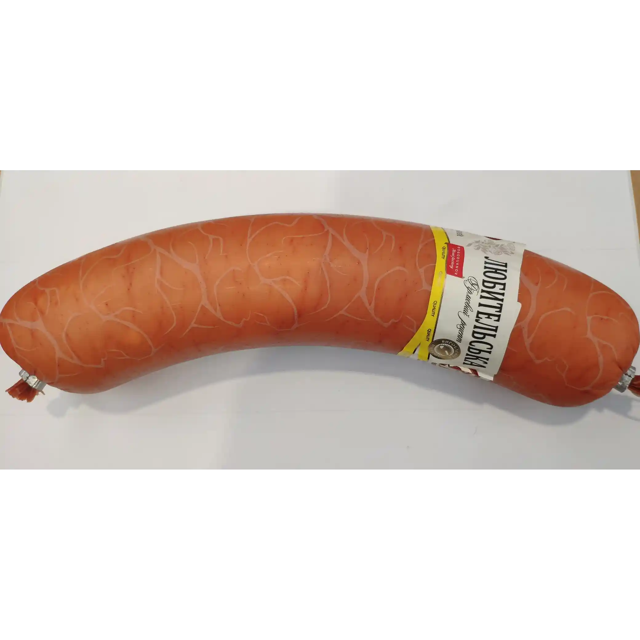 MK Bogoduchovskij Vařená klobása "Ljubitelskaja firemní",  ±480g