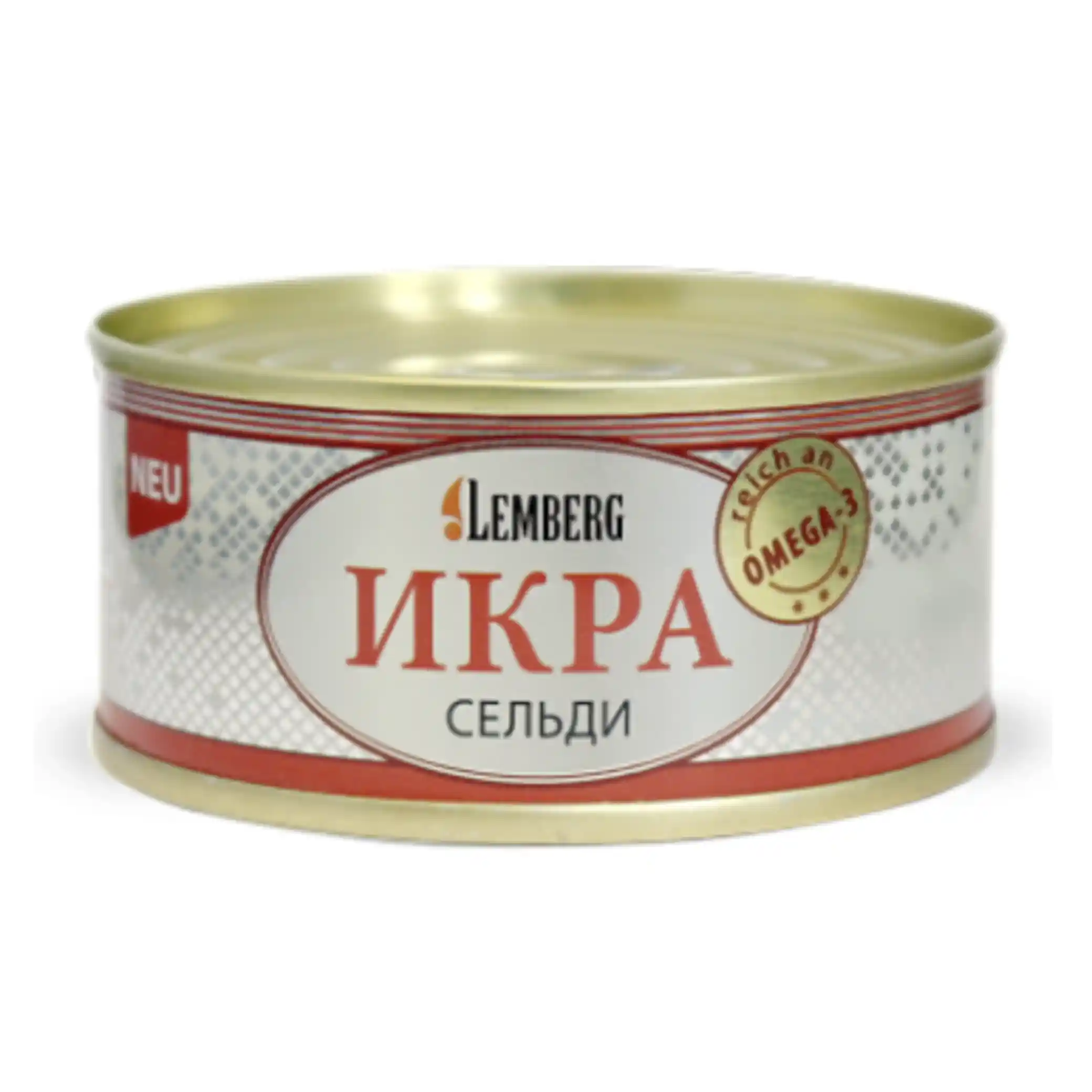 Lemberg Sleďový kaviár, plech 100 g/36 kus