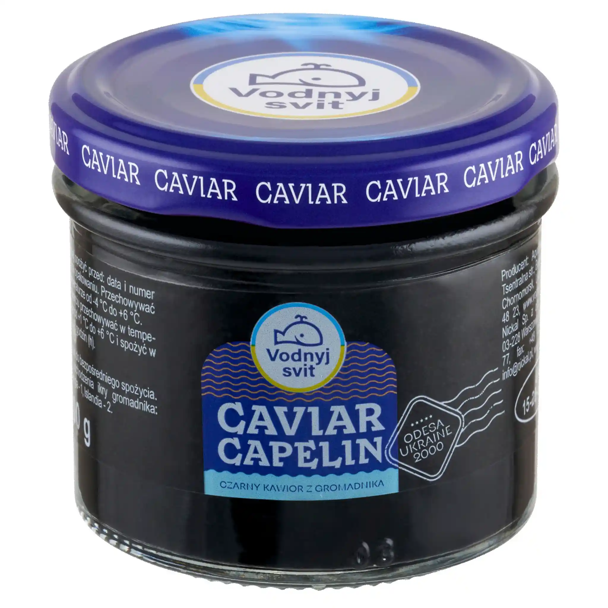 "Vodnyj svit" Kaviár červený z kapelínů 100g/12ks