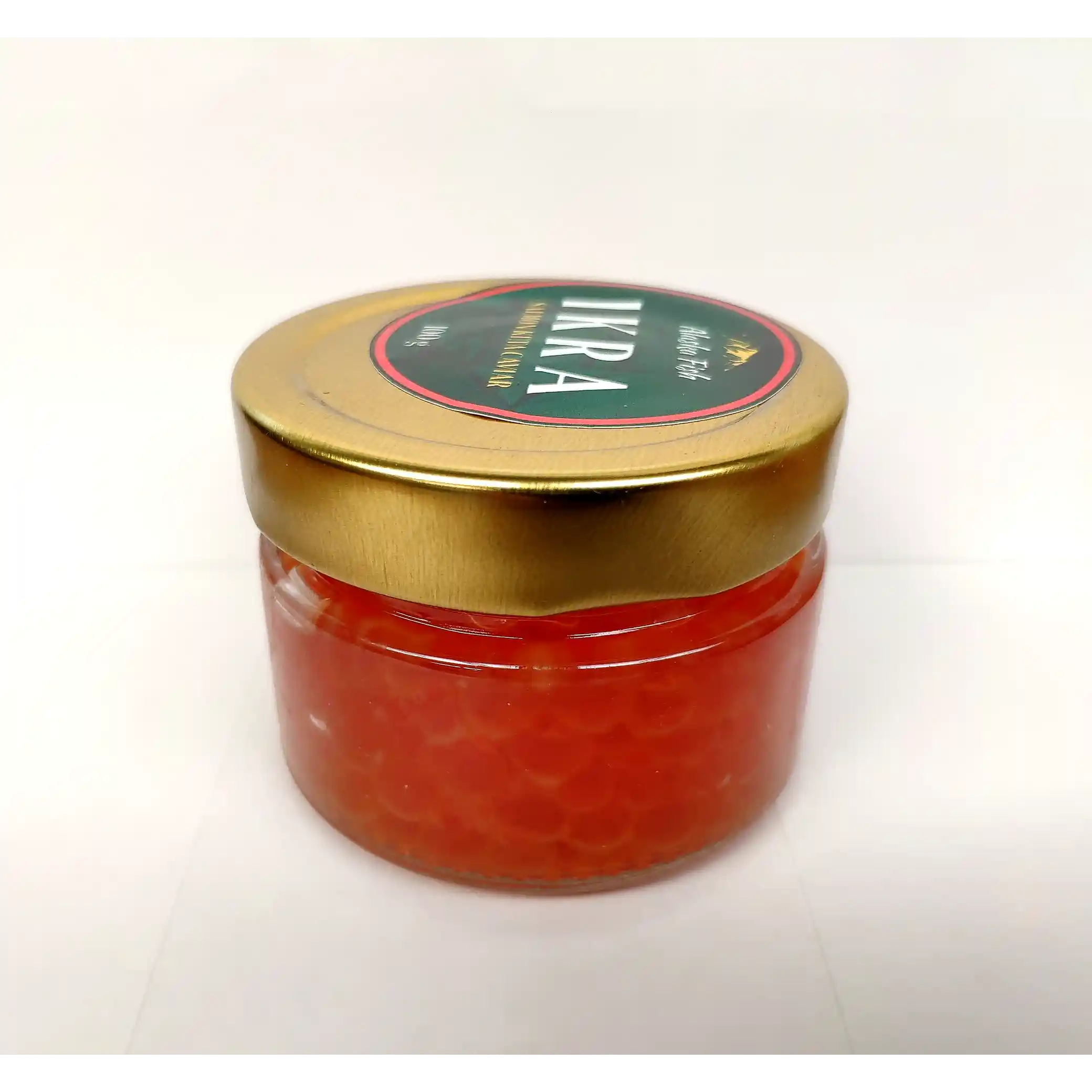 Ryba Alaska Fish Kaviár červený keta, sklo (N), 100 g/12ks