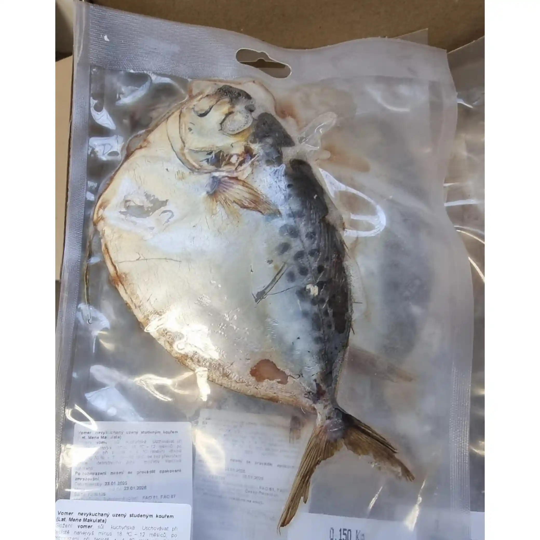 Posejdon Vomer uzený za studena, ± 150 g kus/2kg