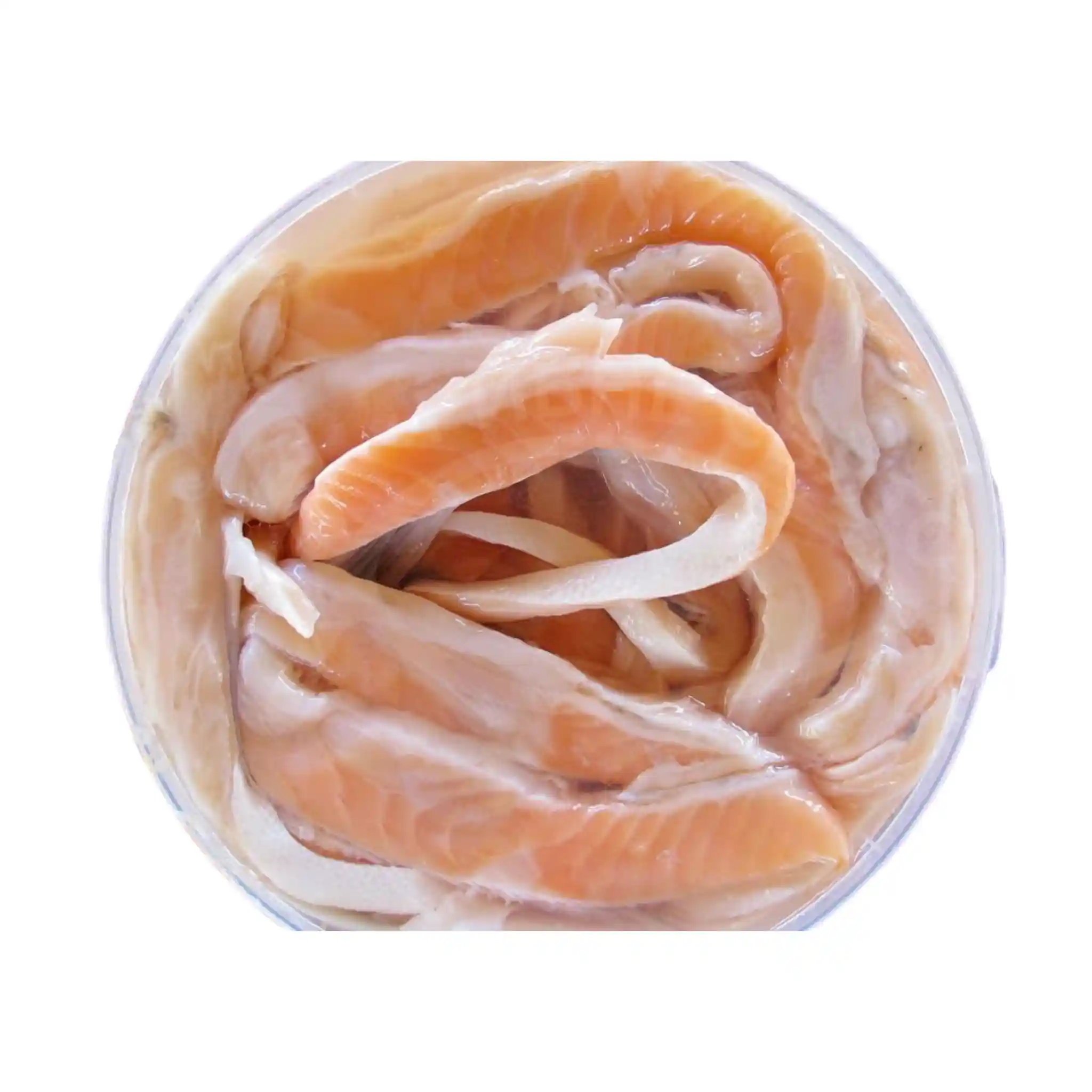 Shop břicha Atlantického lososa ve slaném nálevu, 4 kg/5,3l