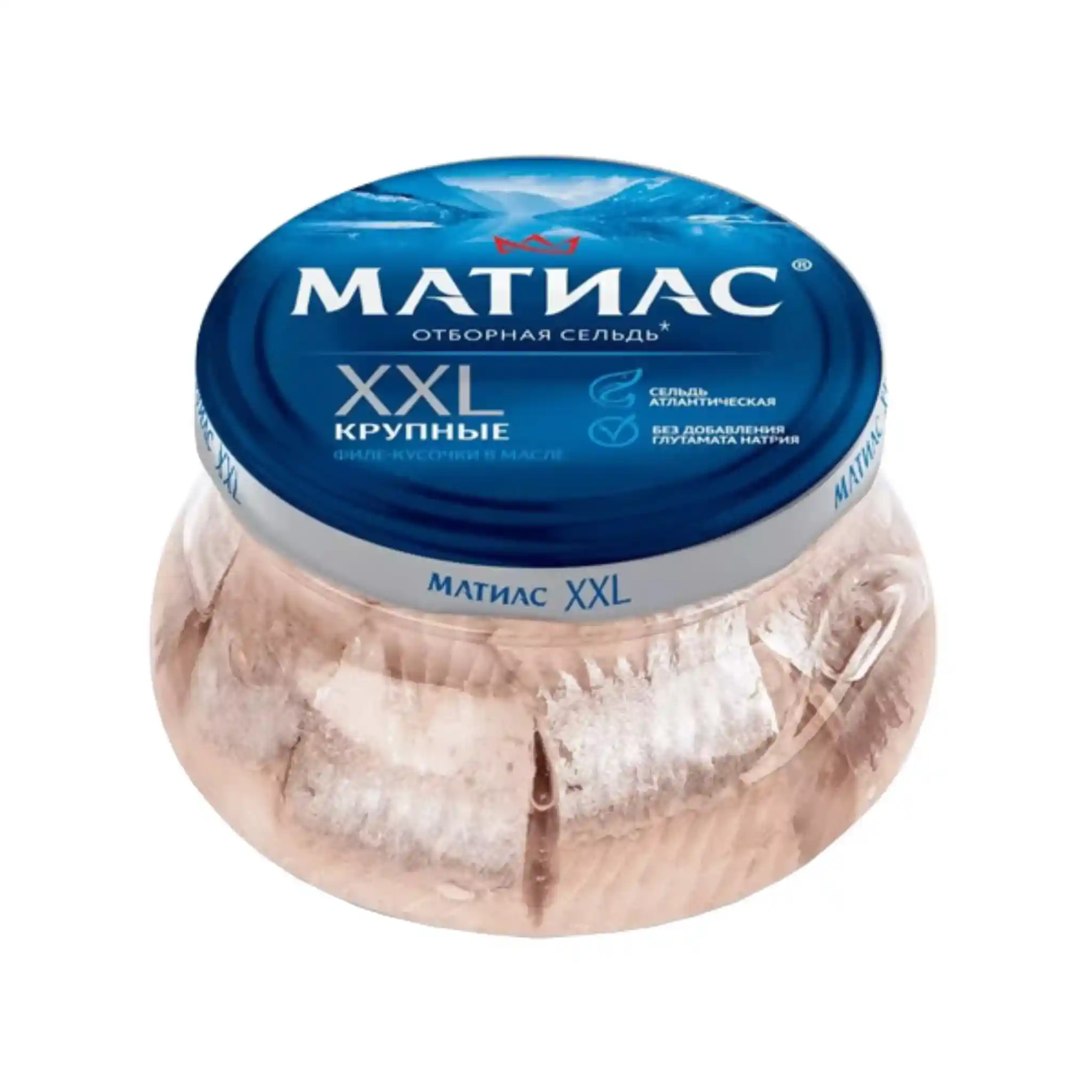 SB Matias Fillety kousky sledi XXL sklo, 260g/6ks