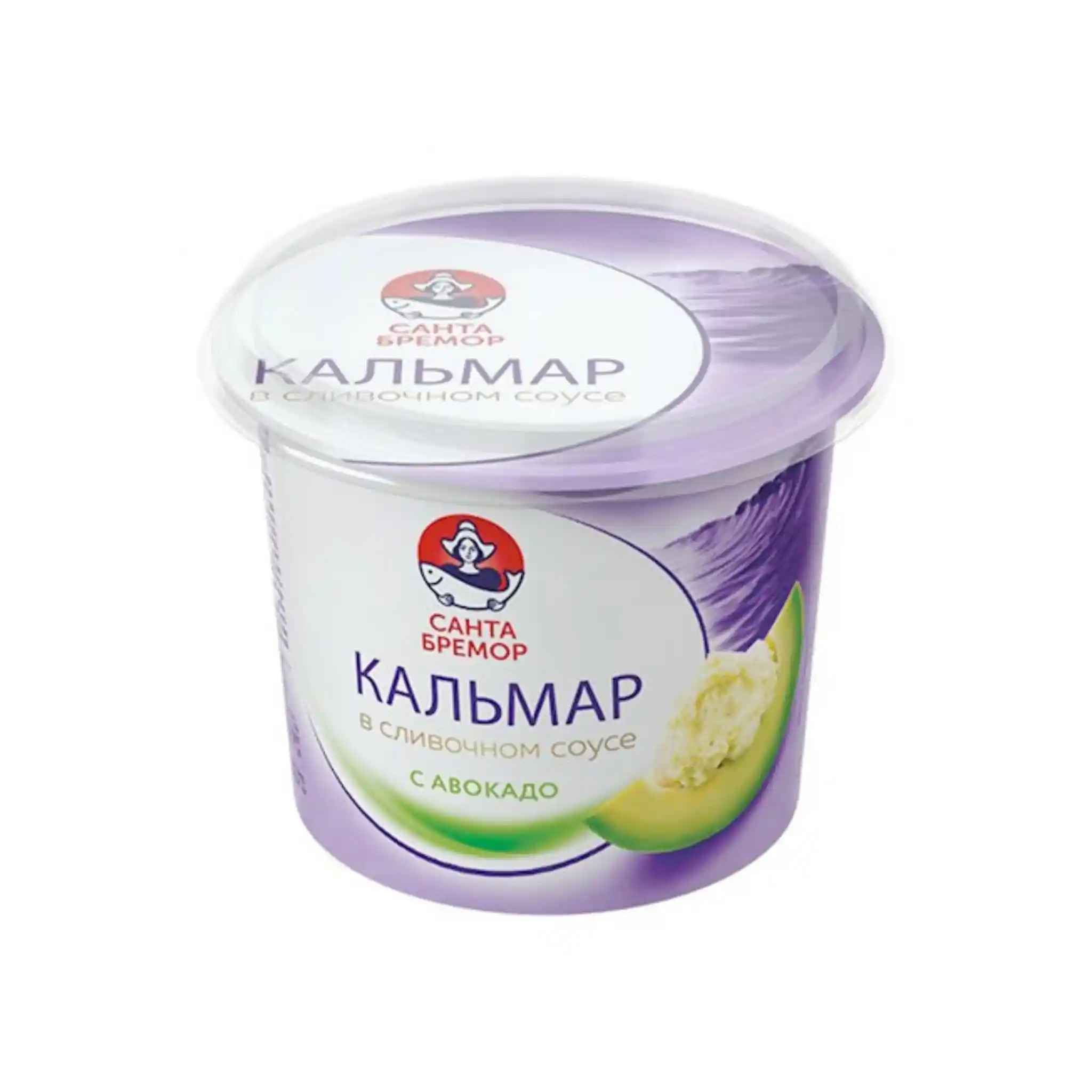 SB Pomazánka Kalamáry nakrájené ve smetanové omáčce s avokádem 150g/6ks