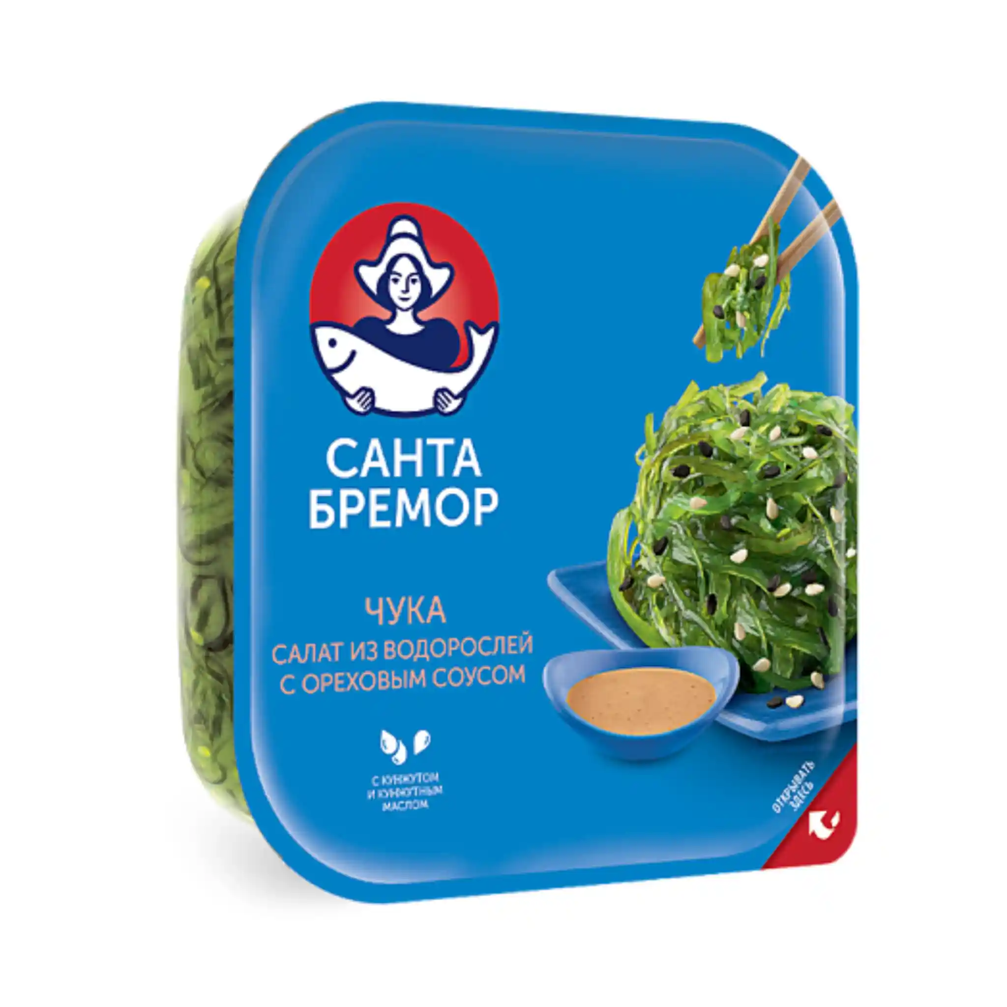 SB Salat s mořských řas "Čuka" s ořechovou omáčkou, 150g/14ks