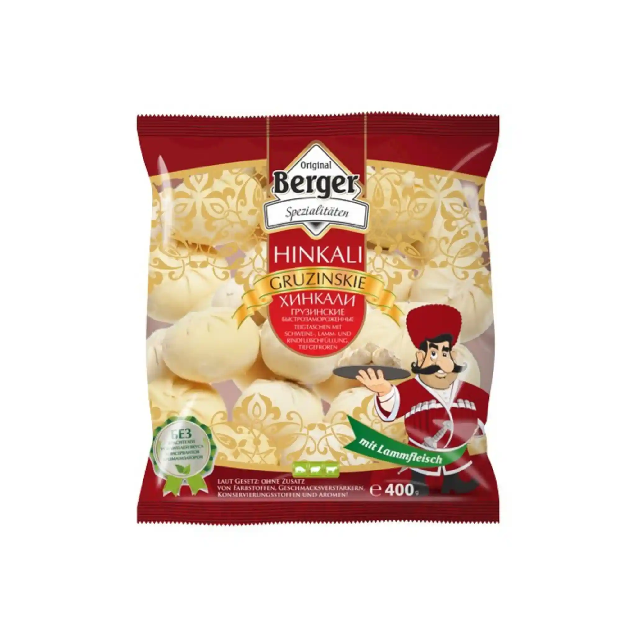 BERGER Hinkali, 400g/20ks