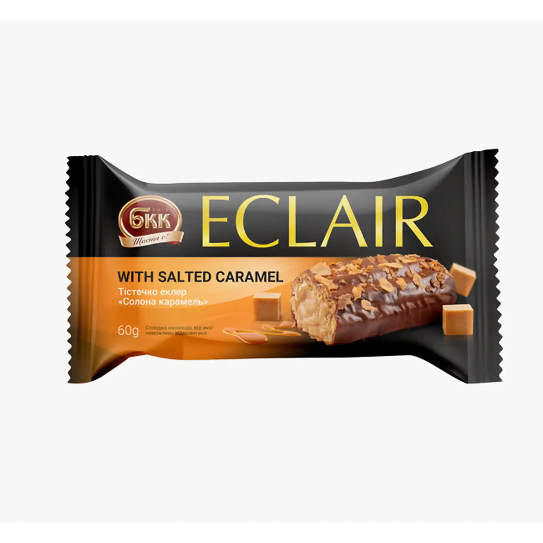 KBKK „Eclair Slaný karamel“, mražený — 60g / 40 ks