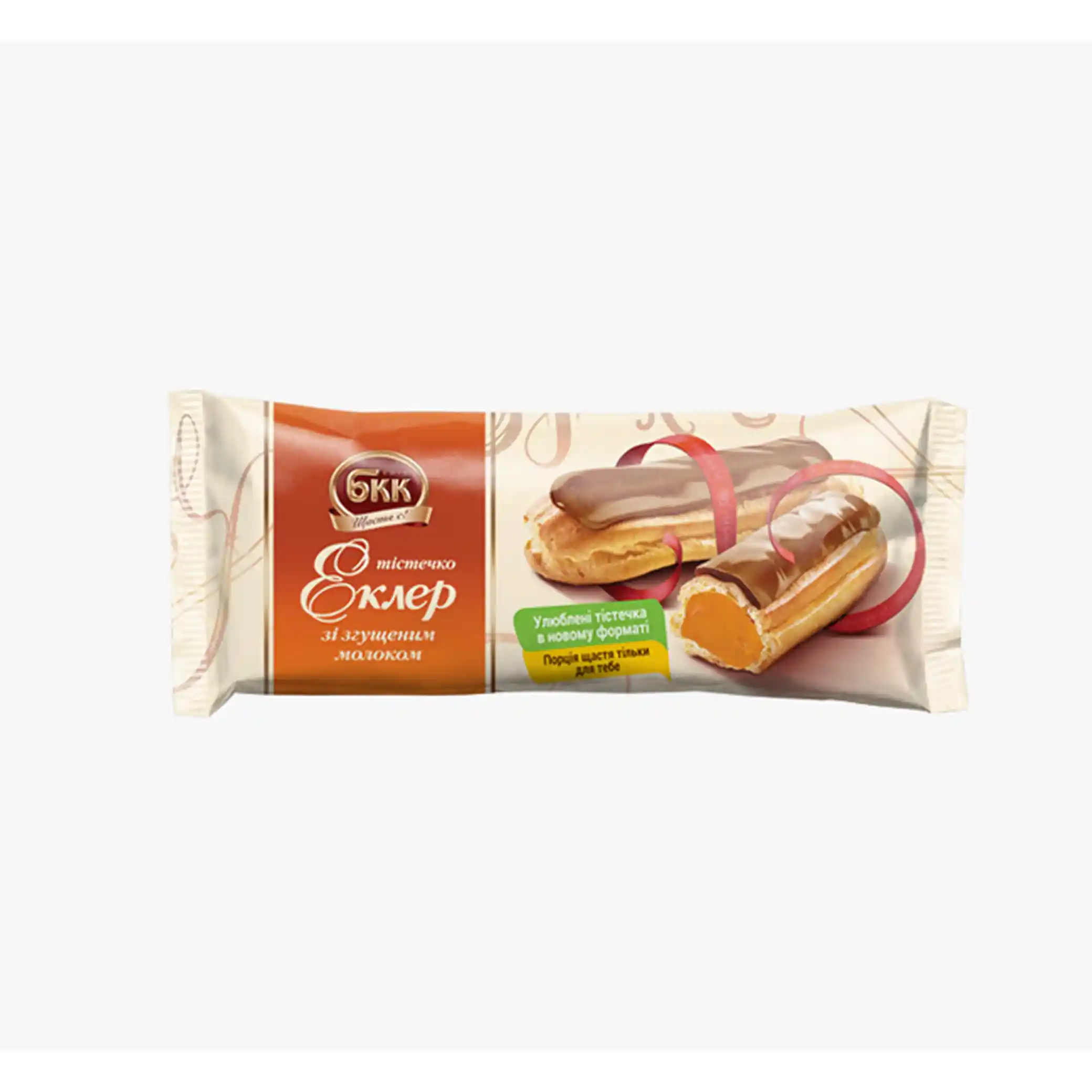 KBKK „Eclair s vařeným slazeným kondenzovaným mlékem“, mražený — 60g / 40 (4*10ks)