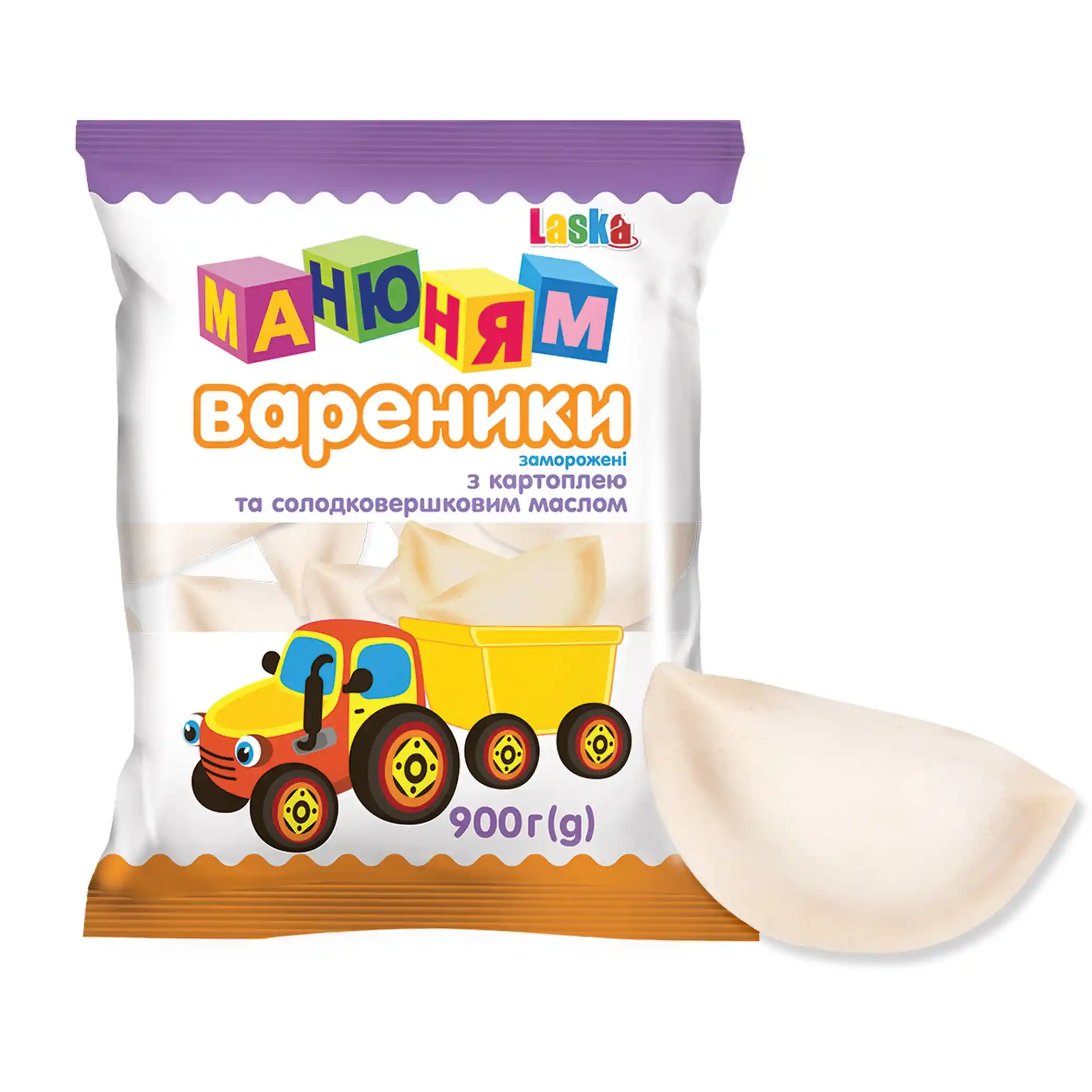 Laska, Vareniky MaNyuNyam s bramborami a máslem, 900 g/6ks