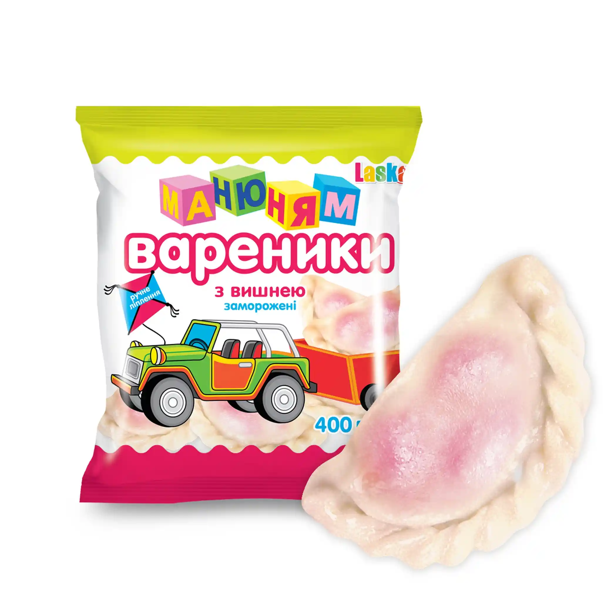 Laska, Vareniky s višněmi, 400 g/8ks